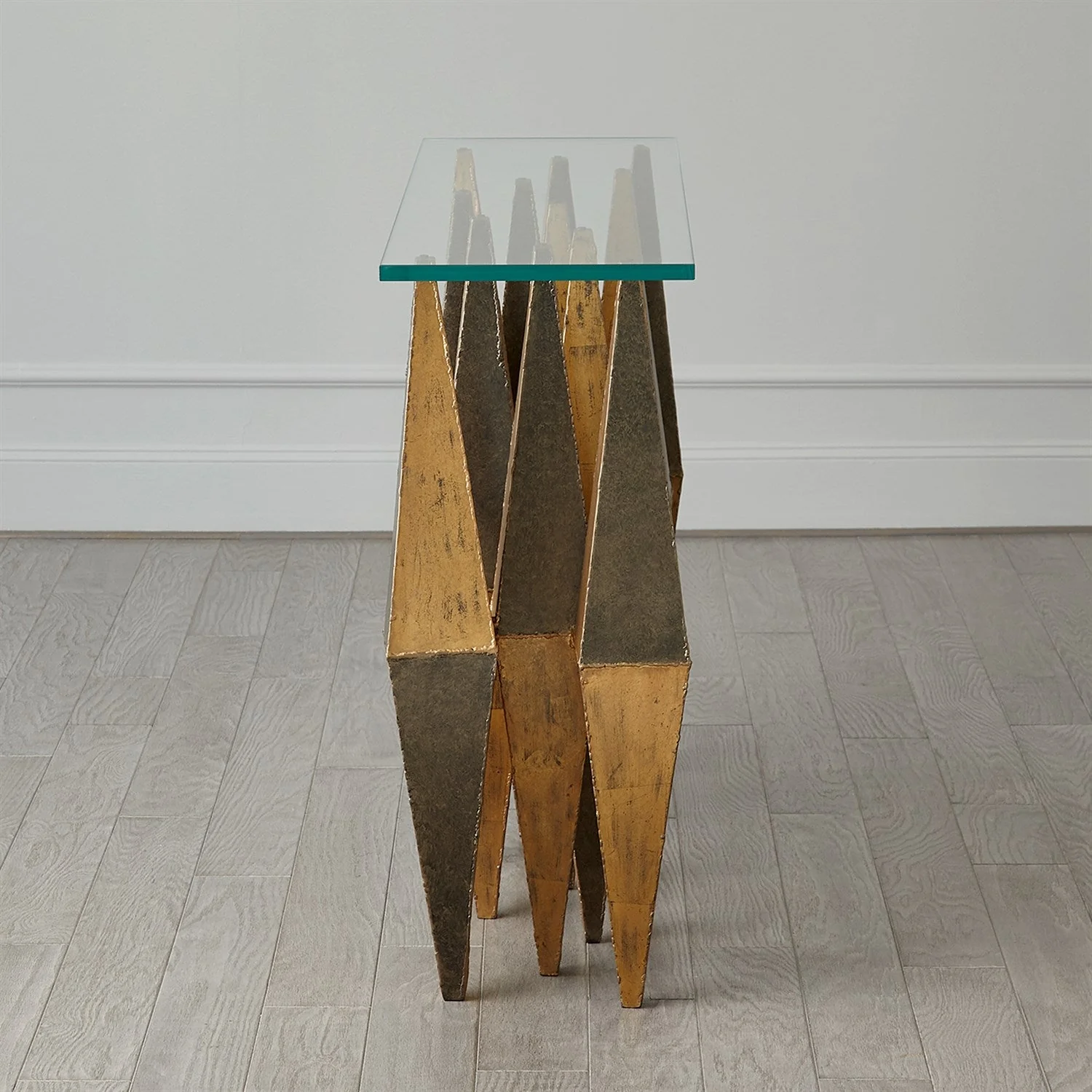 Global Views Harlequin Console Table Clearance - Image 6