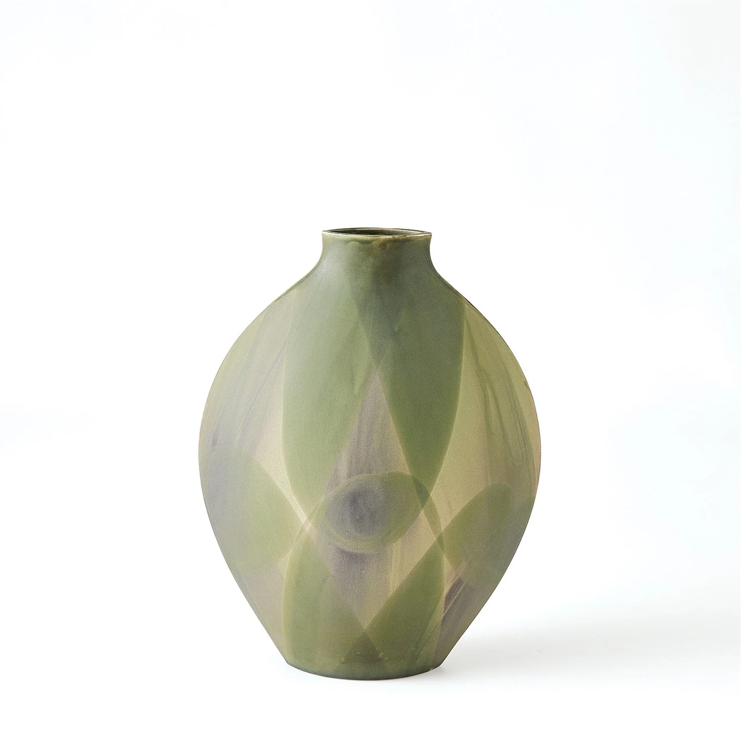 Global Views Helios Vase - Washed Green - Image 13