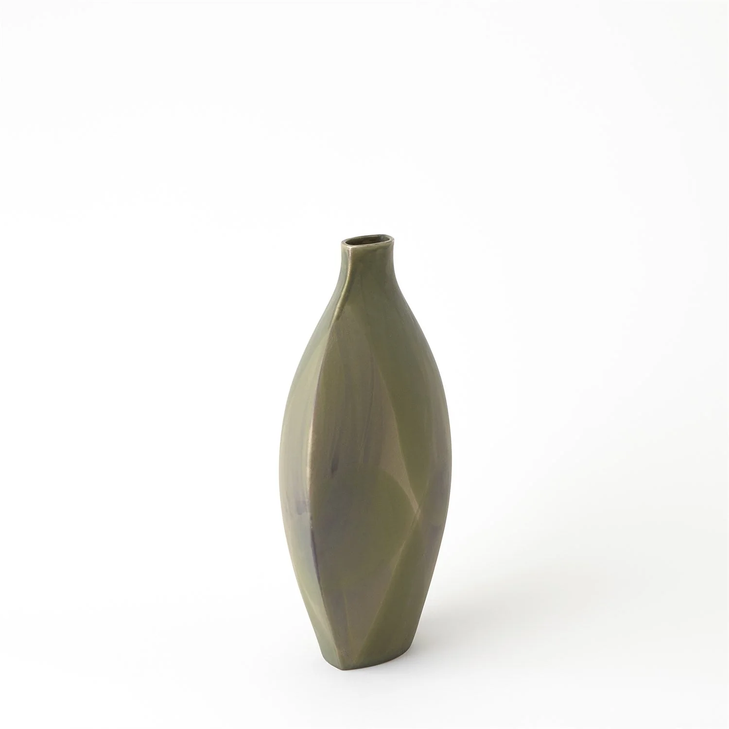 Global Views Helios Vase - Washed Green - Image 15
