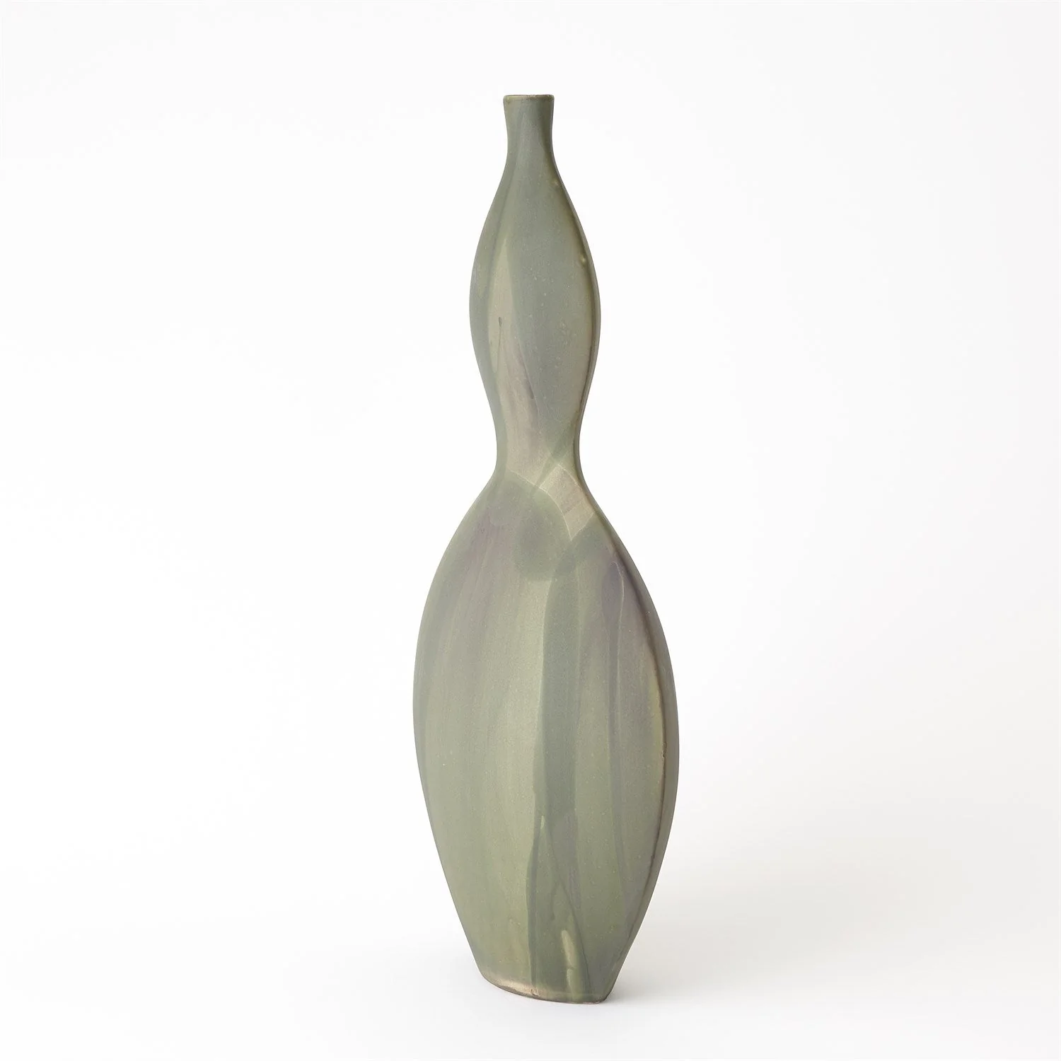Global Views Helios Vase - Washed Green - Image 8