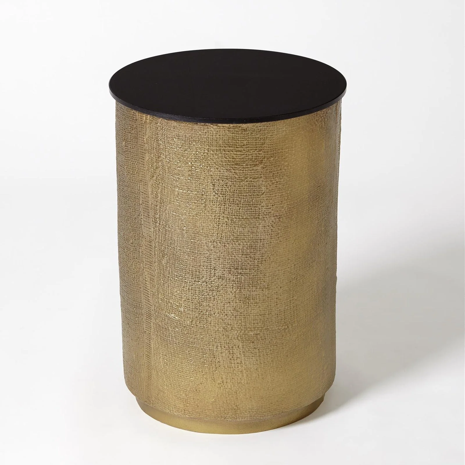 Global Views Hemp Etched Barrel Table - Image 2