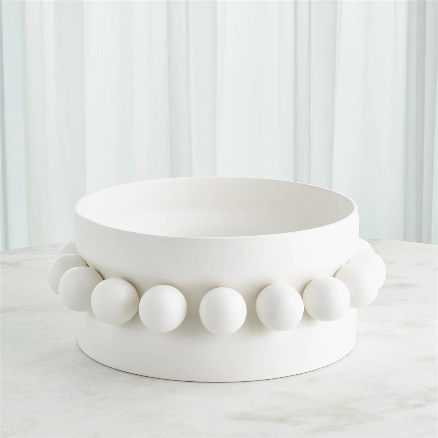 Global Views Hera Vase & Bowl - Matte White - Image 6