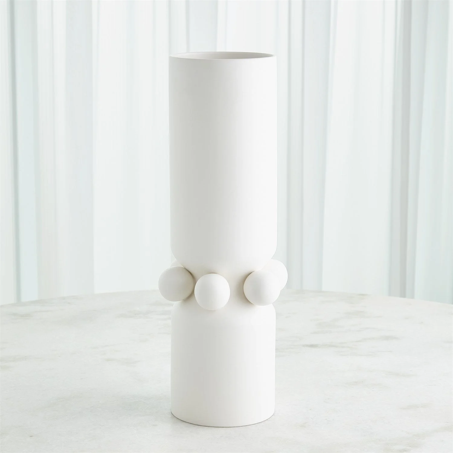Global Views Hera Vase & Bowl - Matte White - Image 8