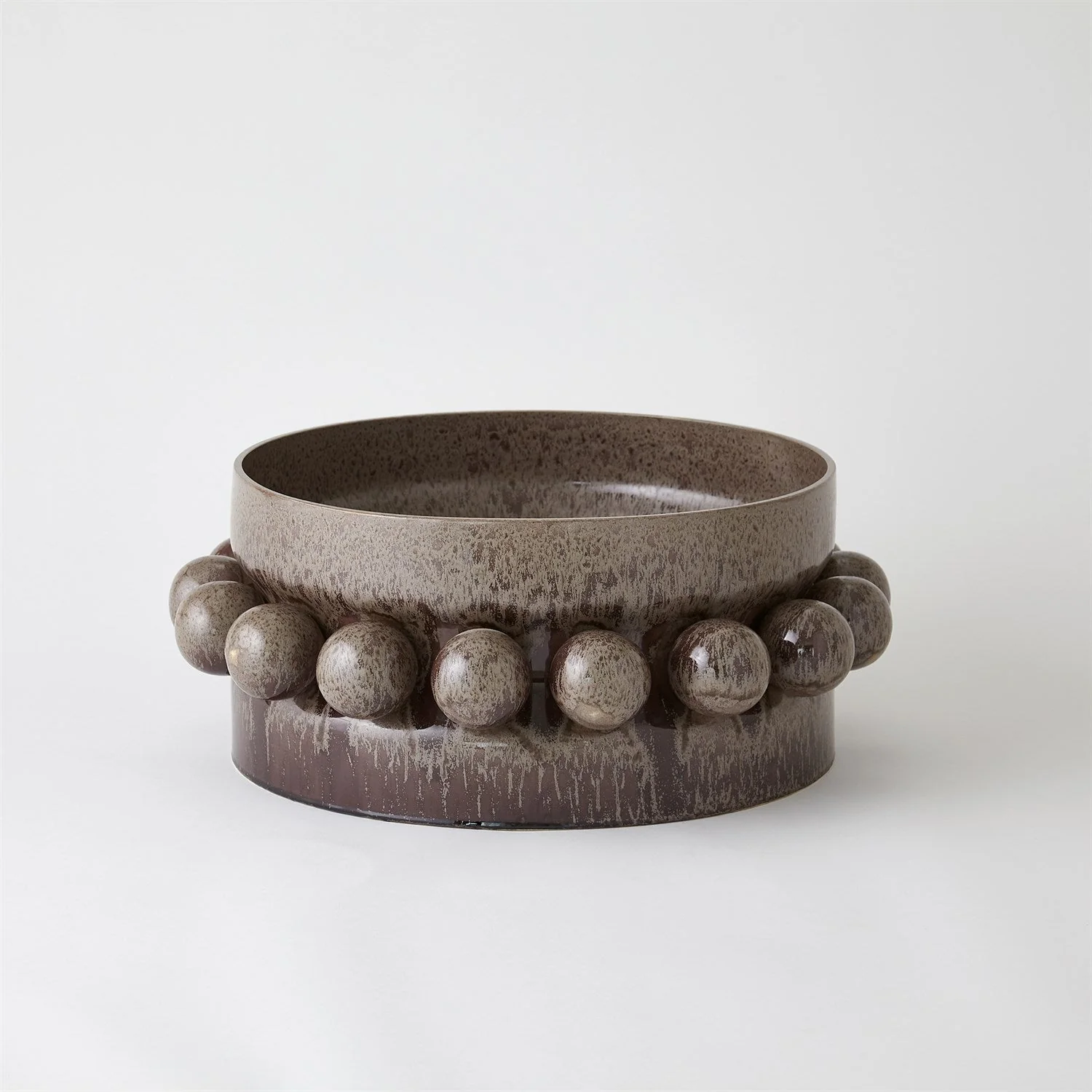 Global Views Hera Vase & Bowl - Reactive Bronze - Image 4