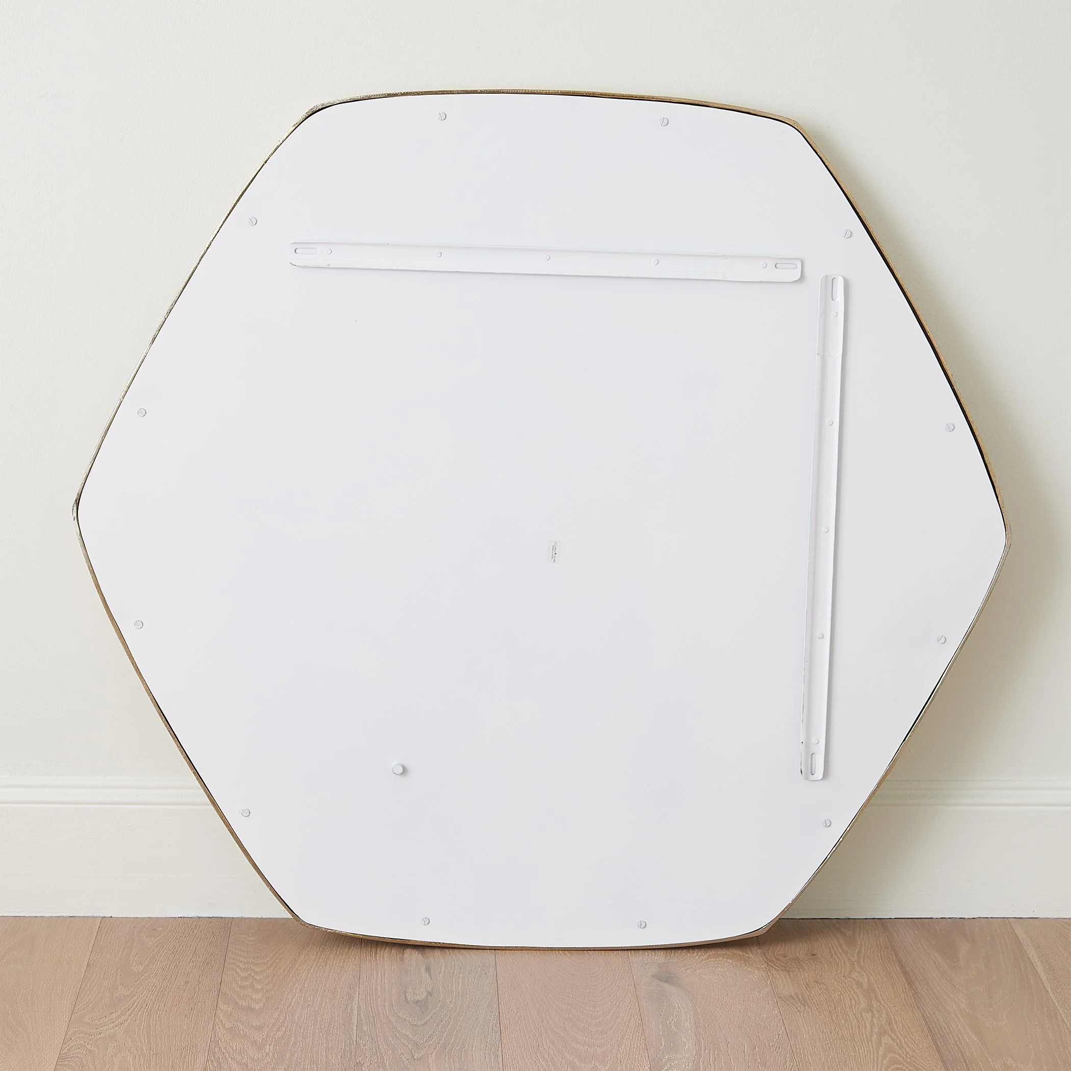 Global Views Hexagon Mirror-Gold - Image 6