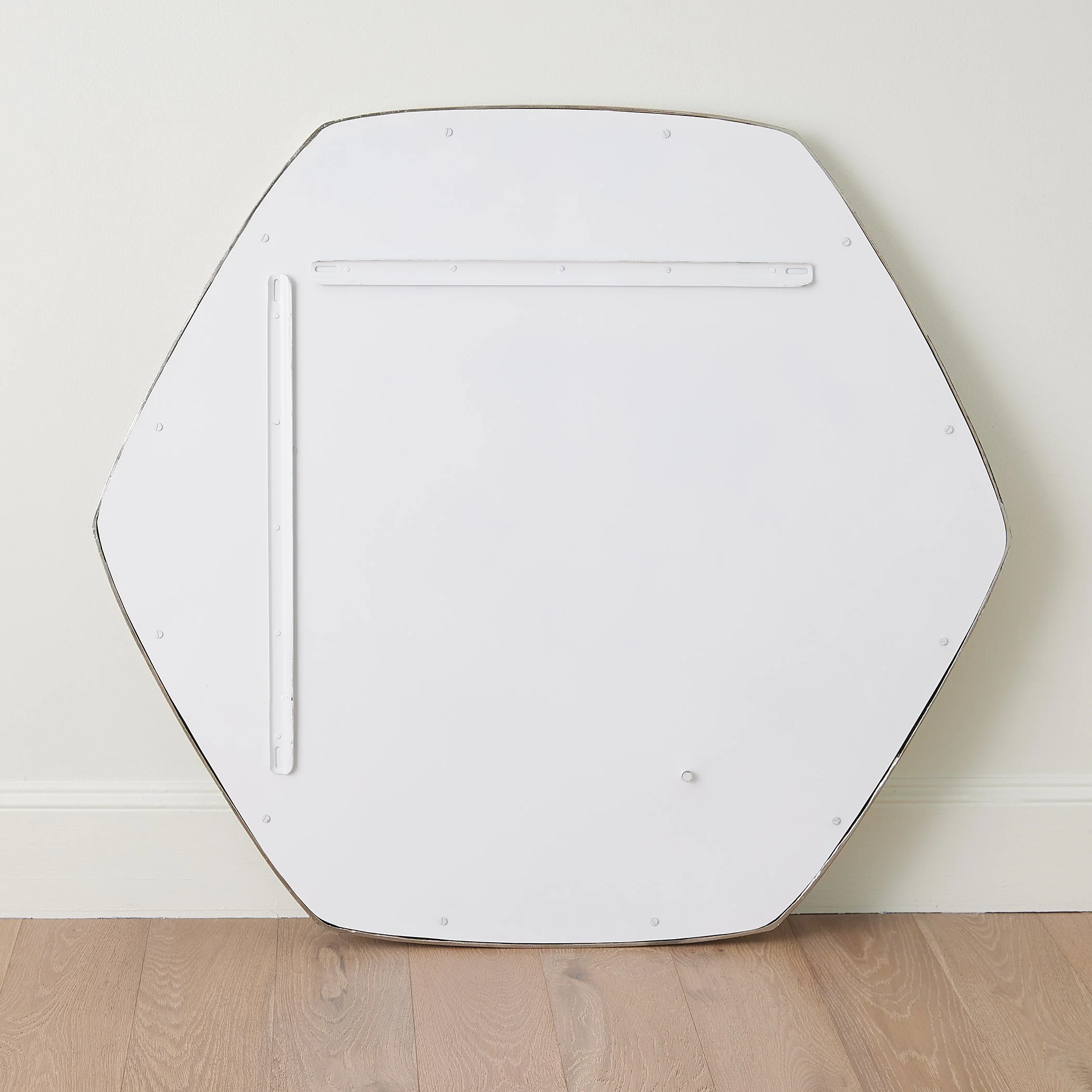Global Views Hexagon Mirror Nickel - Image 5