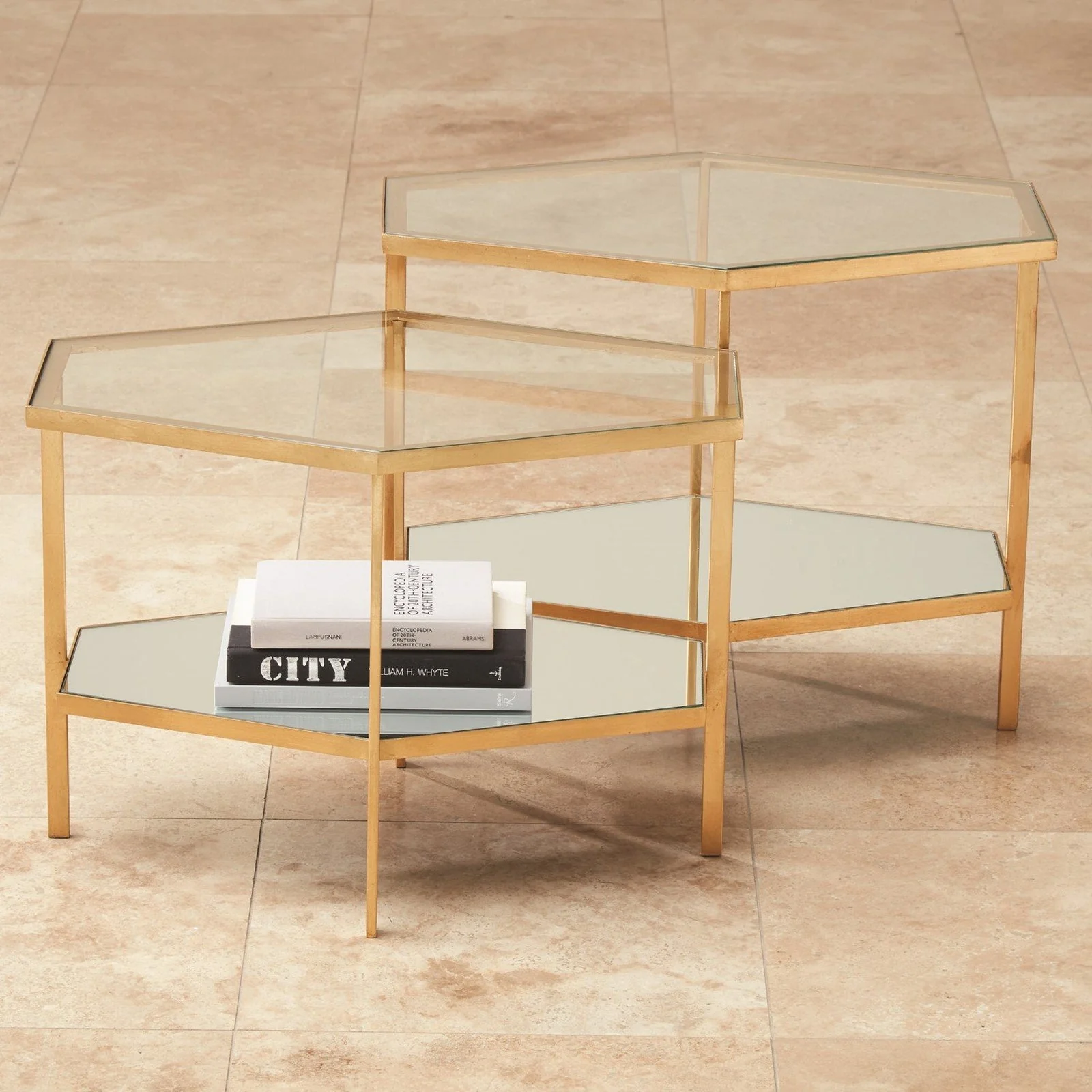 Global Views Hexagon Table - Image 5