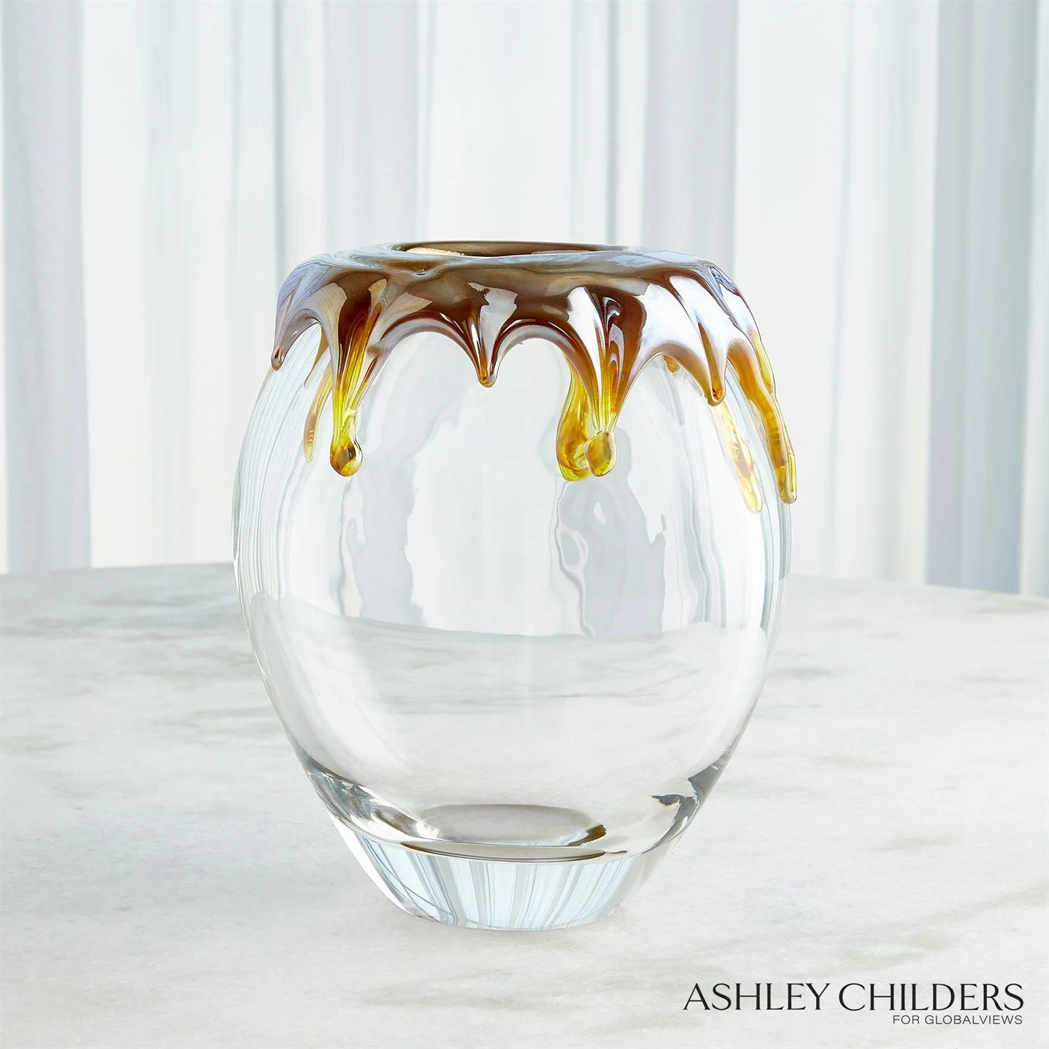 Global Views Honey Pot-Drip Slip by Ashley Childers - Image 4