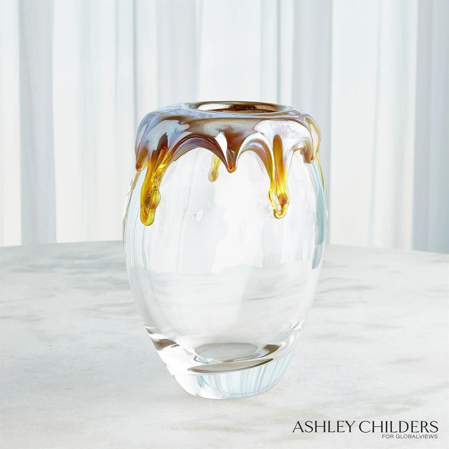 Global Views Honey Pot-Drip Slip by Ashley Childers - Image 5