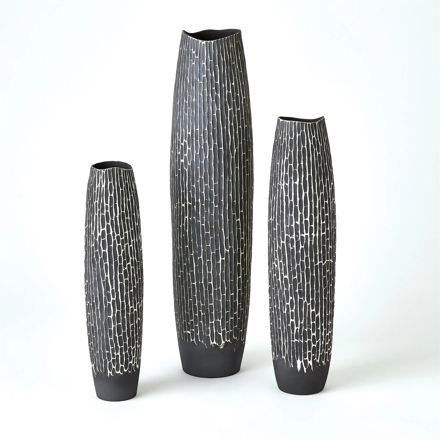 Global Views Grey Horsetail Vase Clearance - Image 2