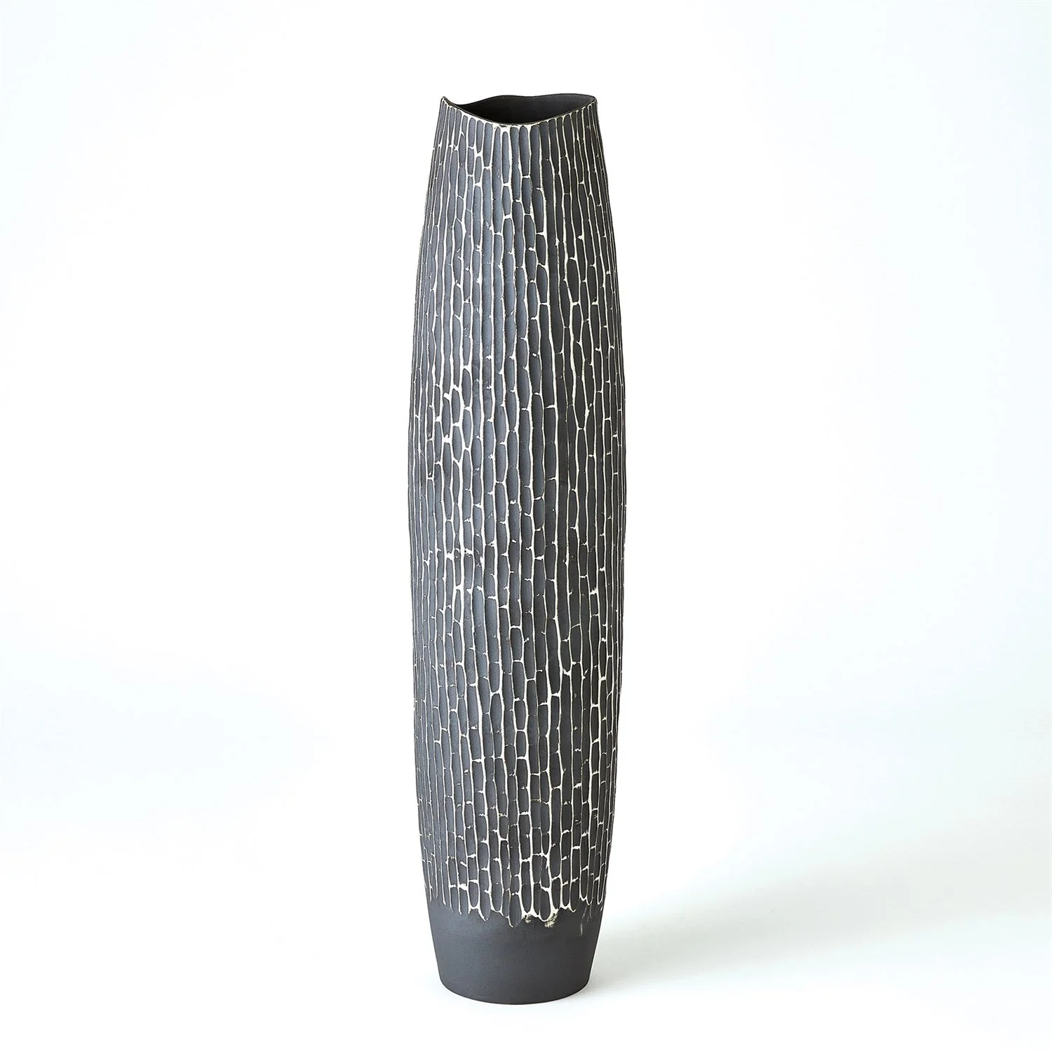 Global Views Grey Horsetail Vase Clearance - Image 3