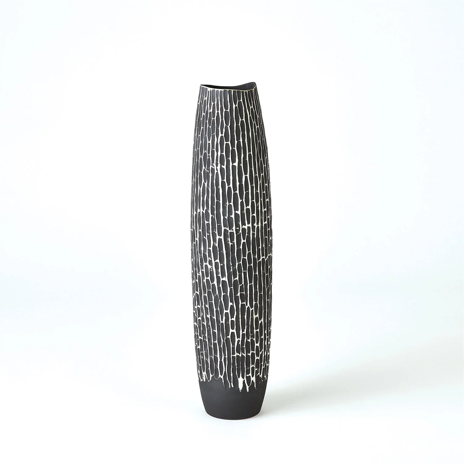 Global Views Grey Horsetail Vase Clearance - Image 4