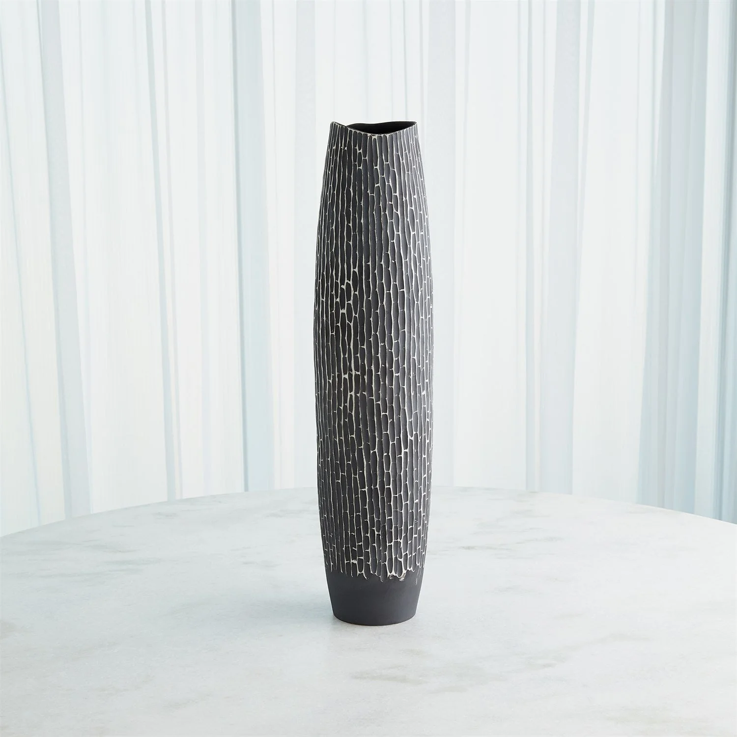 Global Views Grey Horsetail Vase Clearance - Image 5