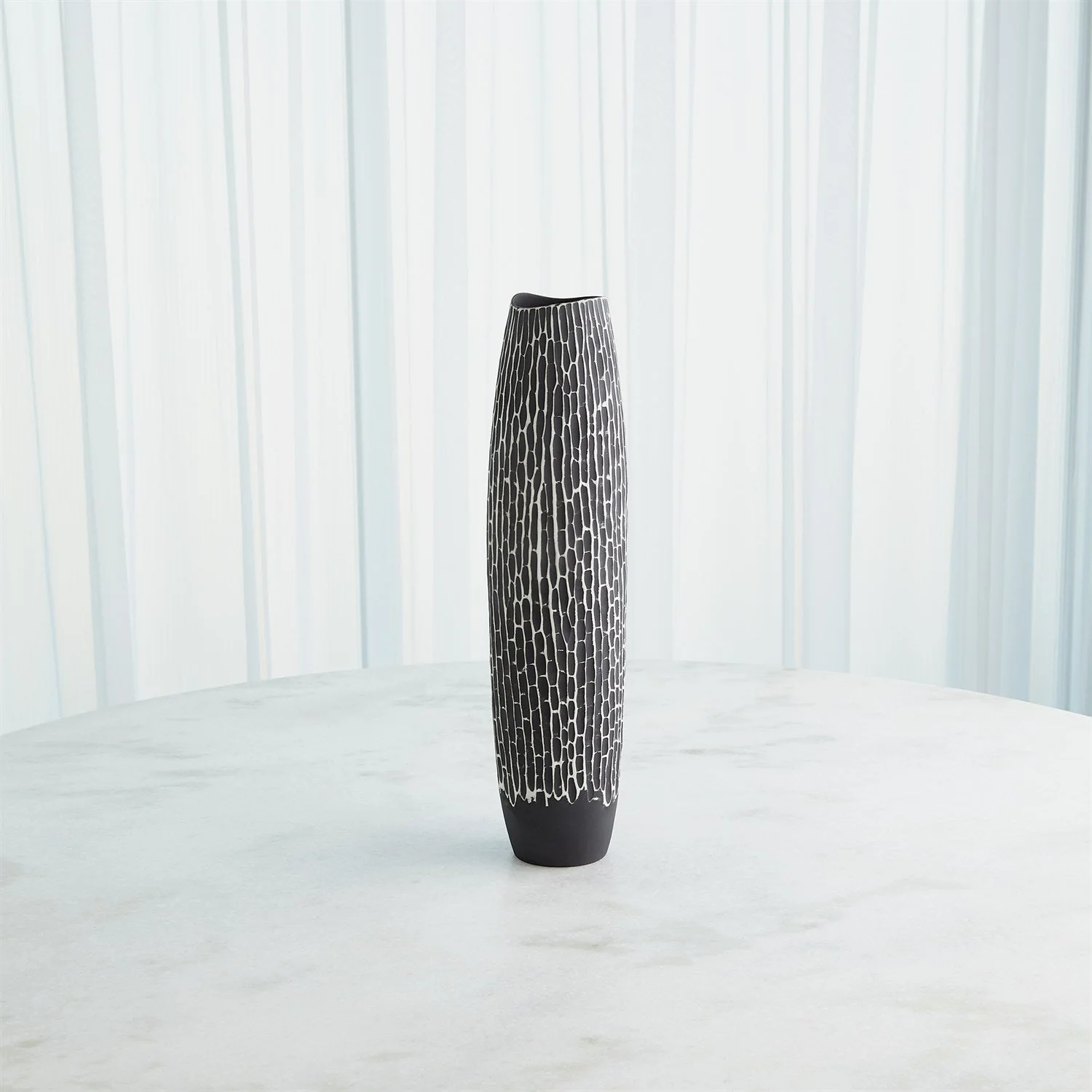 Global Views Grey Horsetail Vase Clearance - Image 7