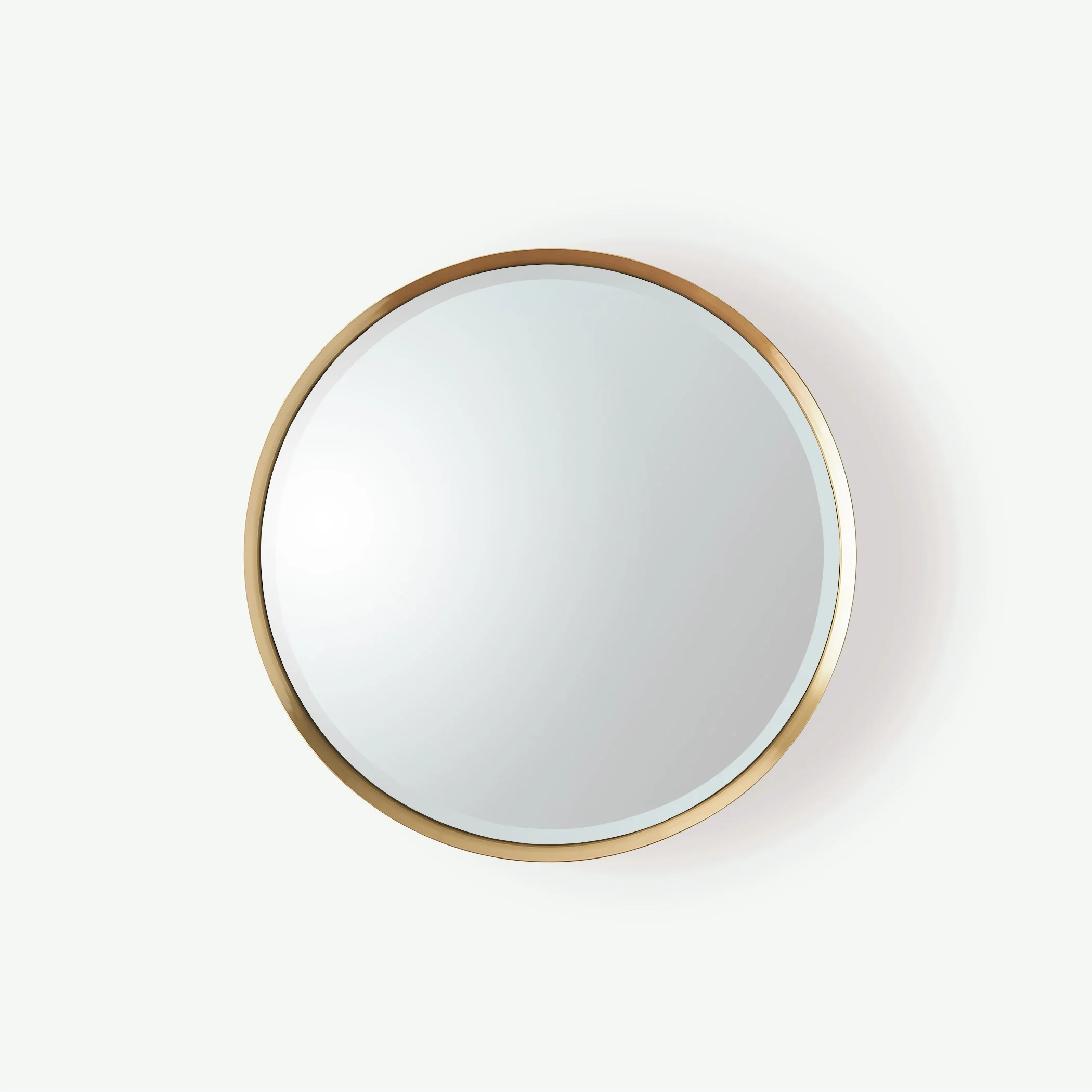 Global Views Hudson Mirror Brass
