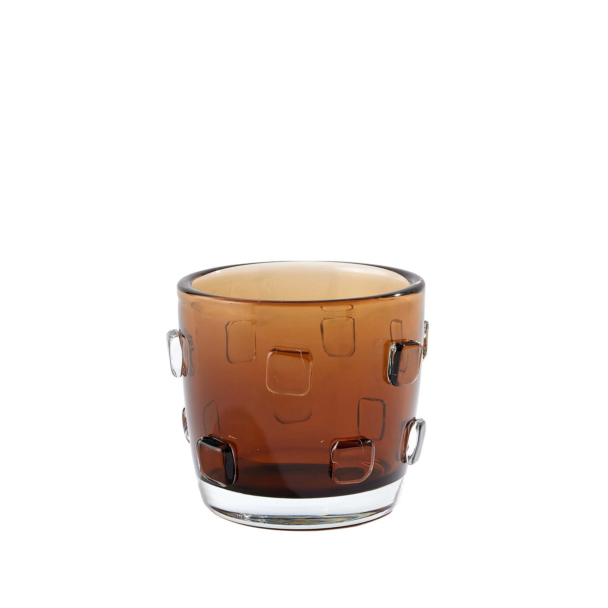 Global Views Ingot Vase-Amber-Sm - Image 7