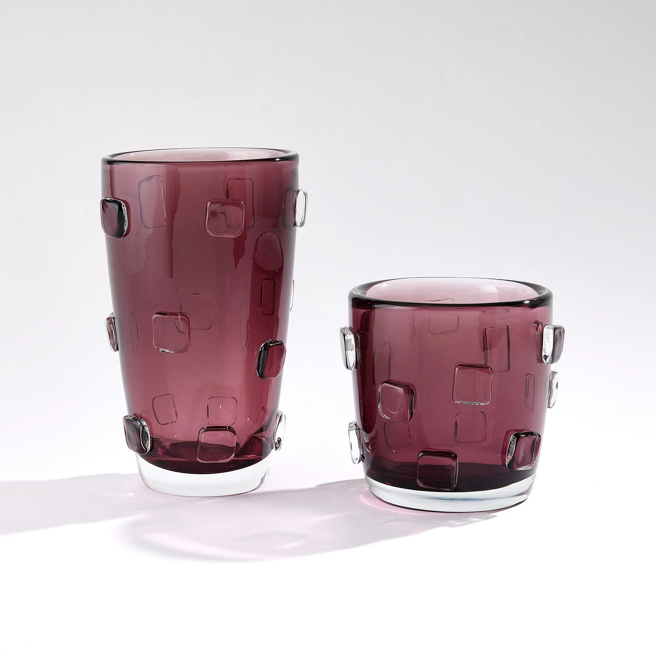 Global Views Ingot Vase-Plum-Sm - Image 2