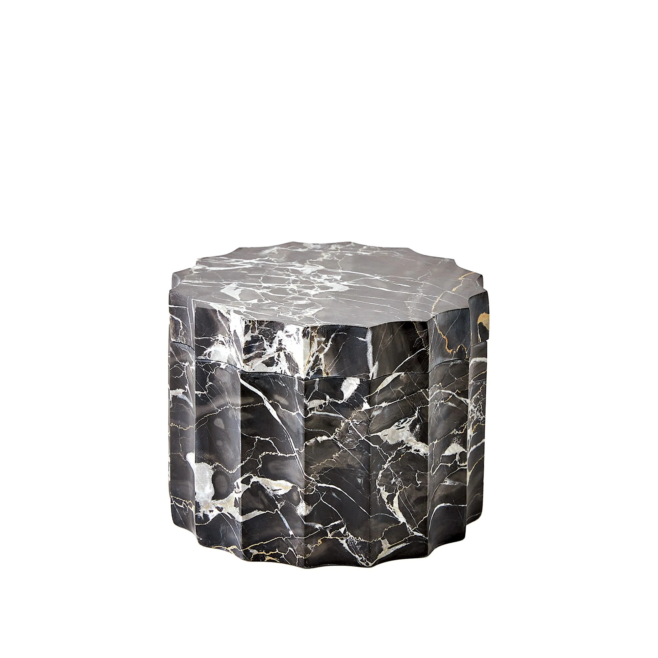 Global Views Ionic Jars and Trays Golden Portoro - Image 10