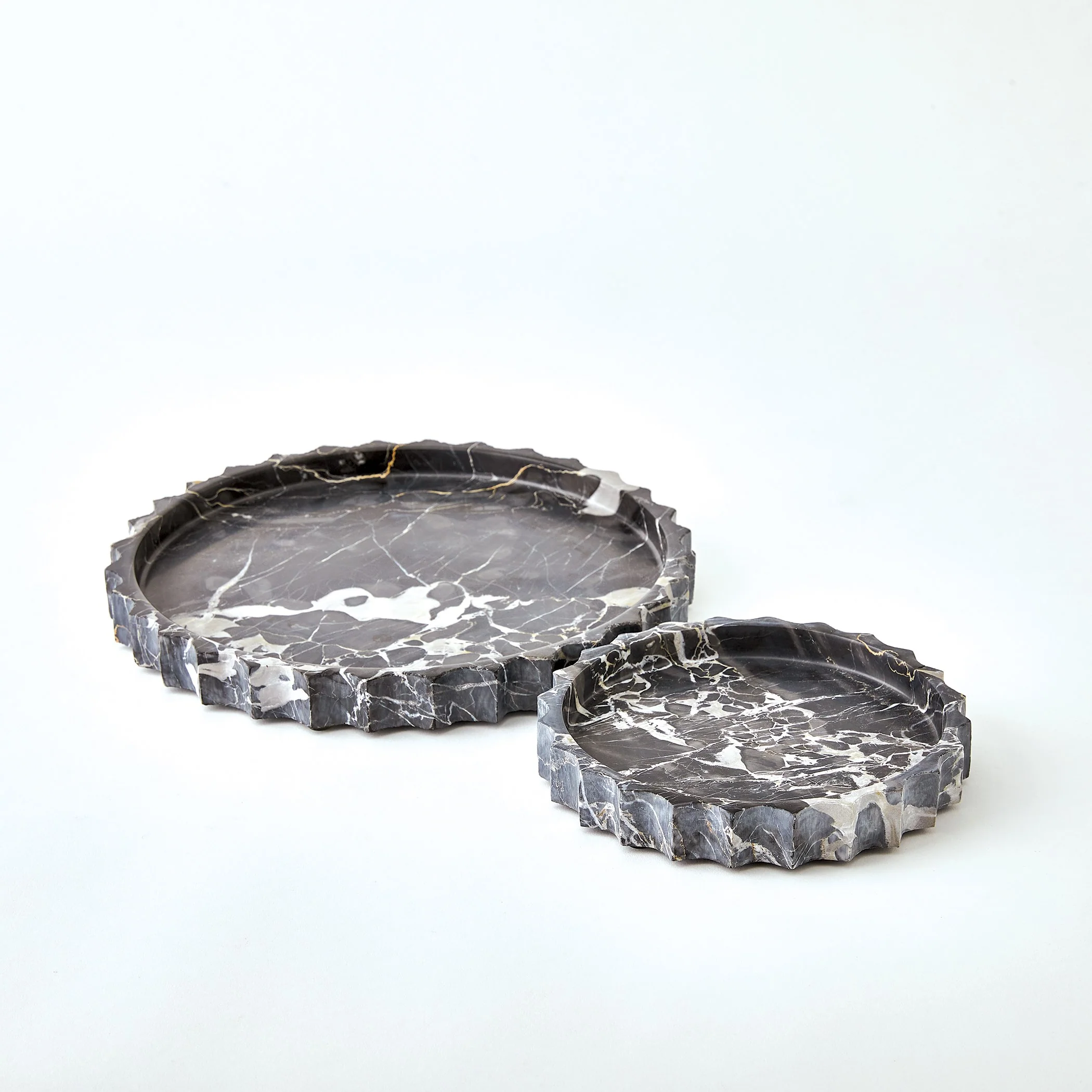Global Views Ionic Jars and Trays Golden Portoro - Image 12
