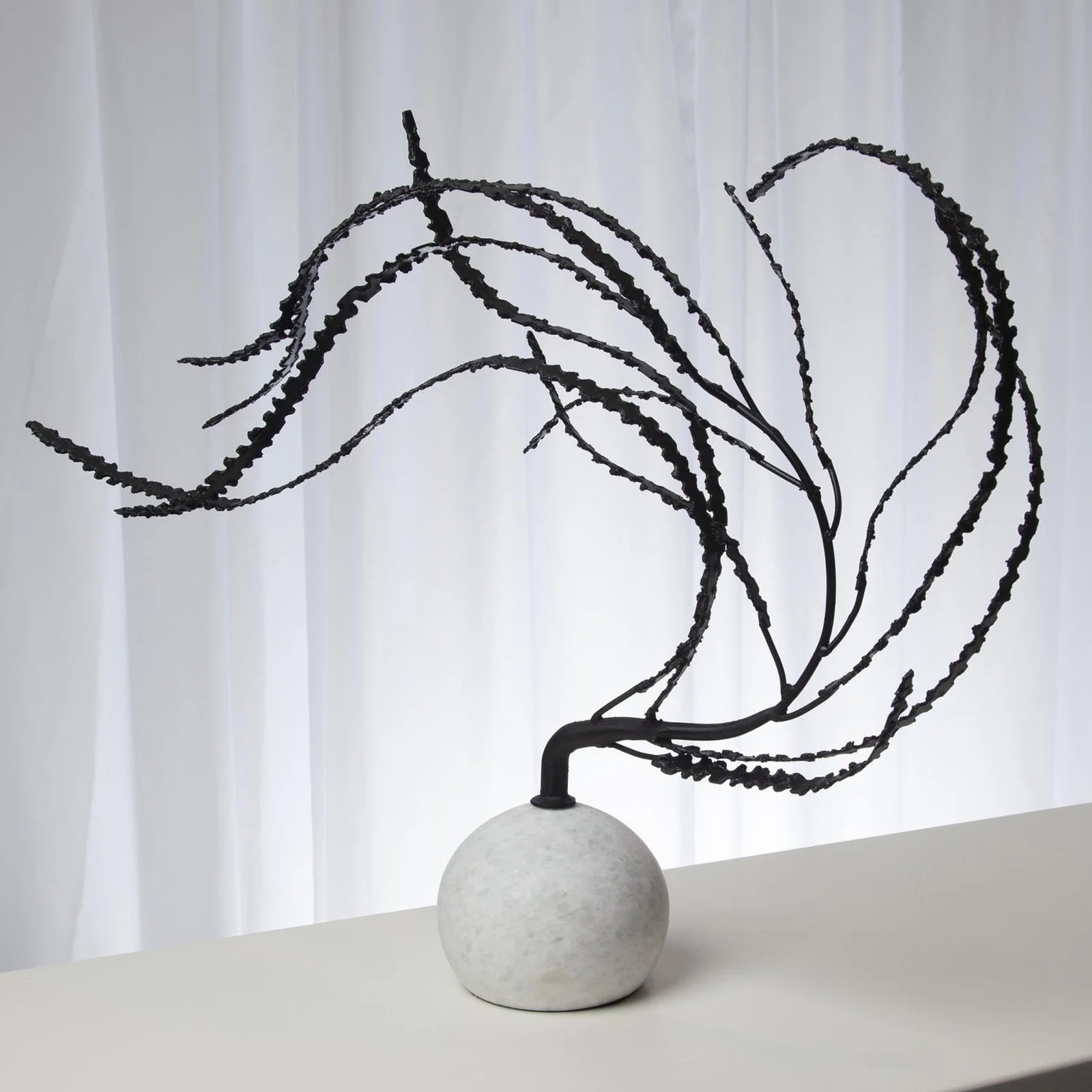 Global Views Iron Thistle Sculpture - Image 3