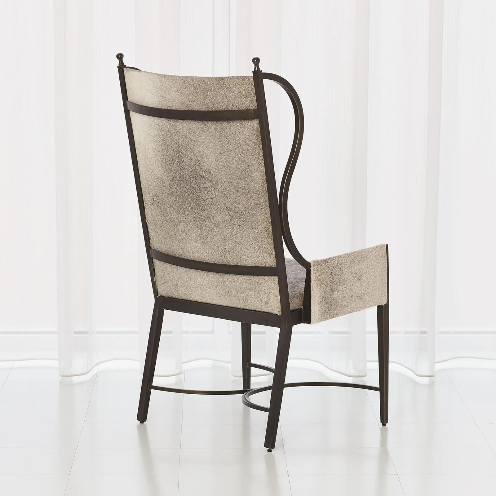 Global Views Iron Wing Chair - Image 2