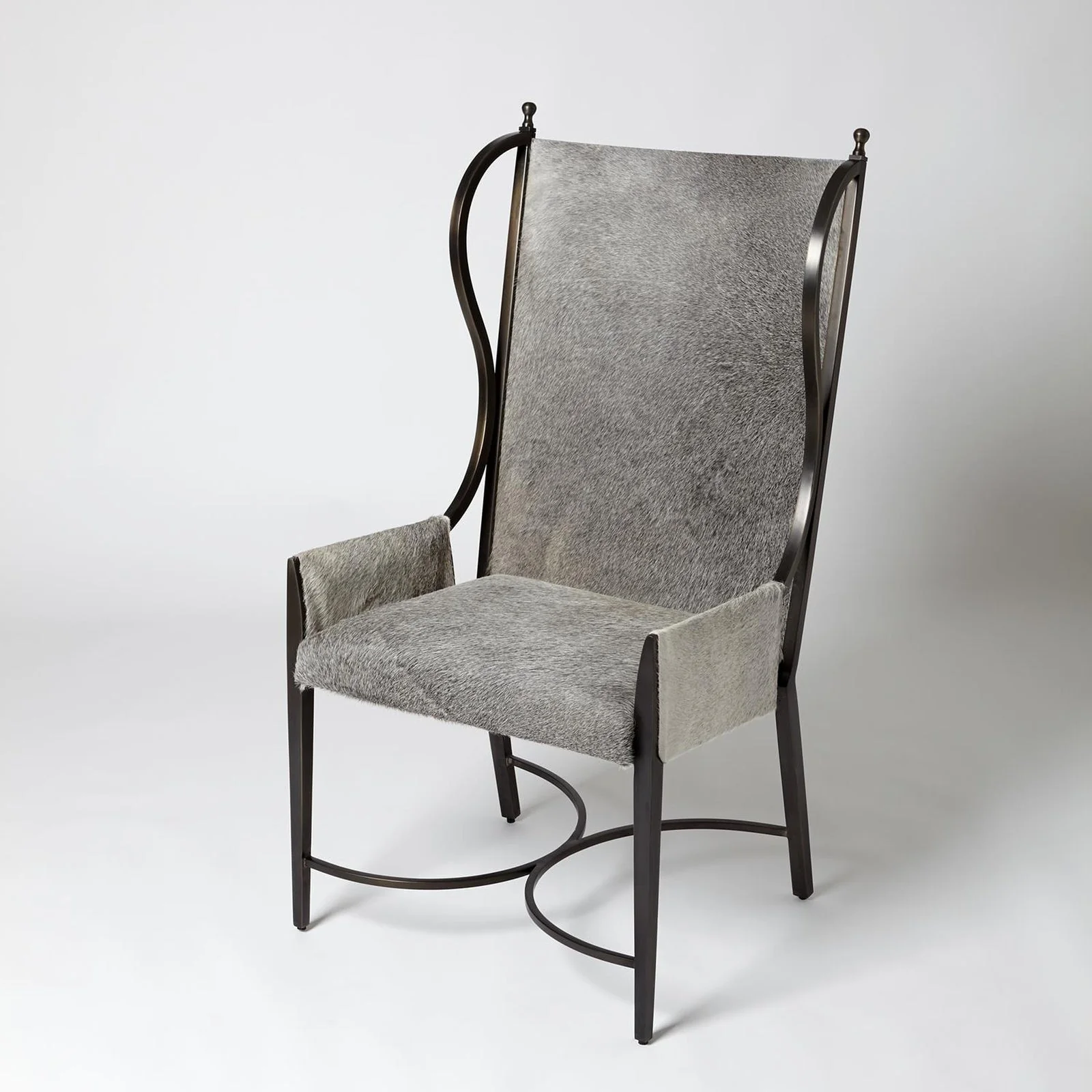 Global Views Iron Wing Chair - Image 4