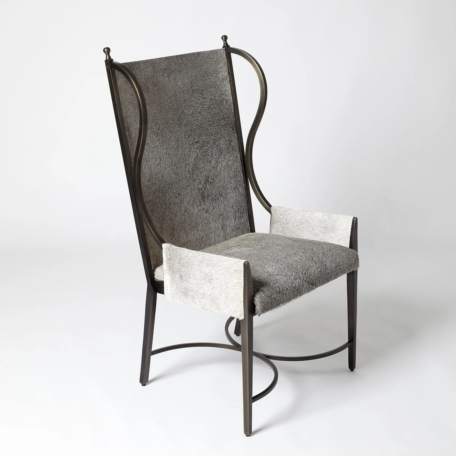 Global Views Iron Wing Chair - Image 8