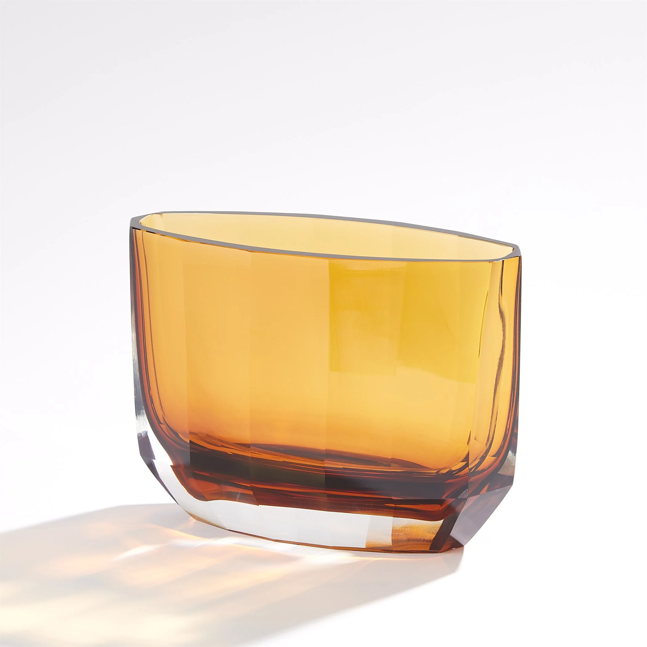 Global Views Jewel Vase Amber - Image 2