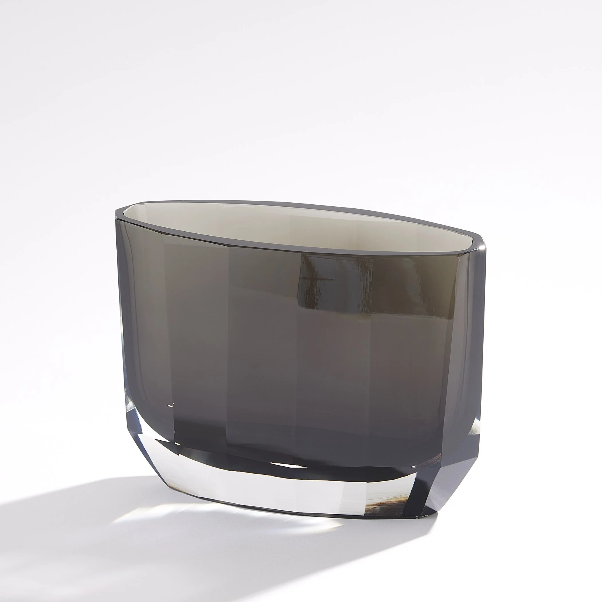 Global Views Jewel Vase Dark Grey - Image 2
