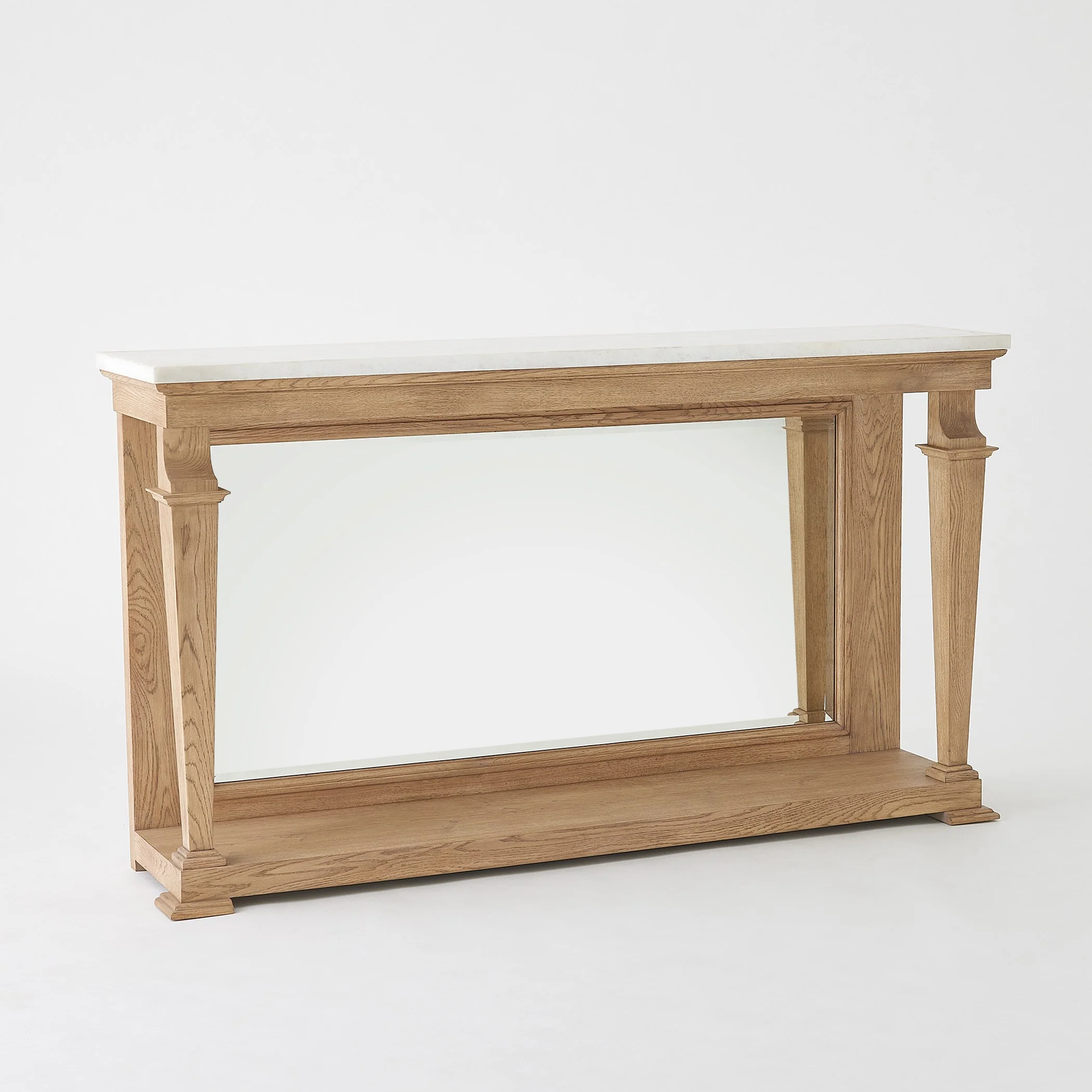 Global Views Josephine Console-Bleached Oak - Image 2