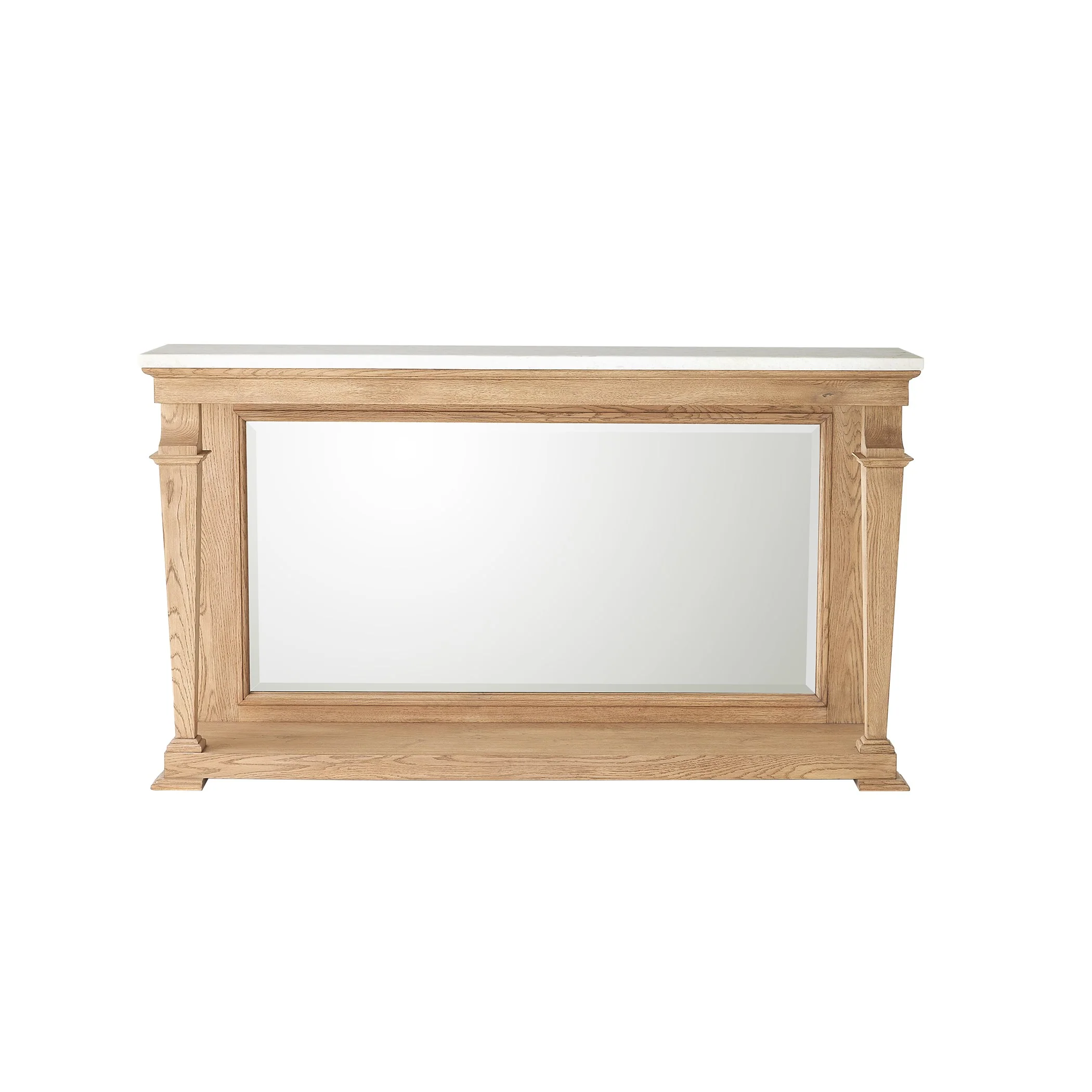 Global Views Josephine Console-Bleached Oak - Image 7