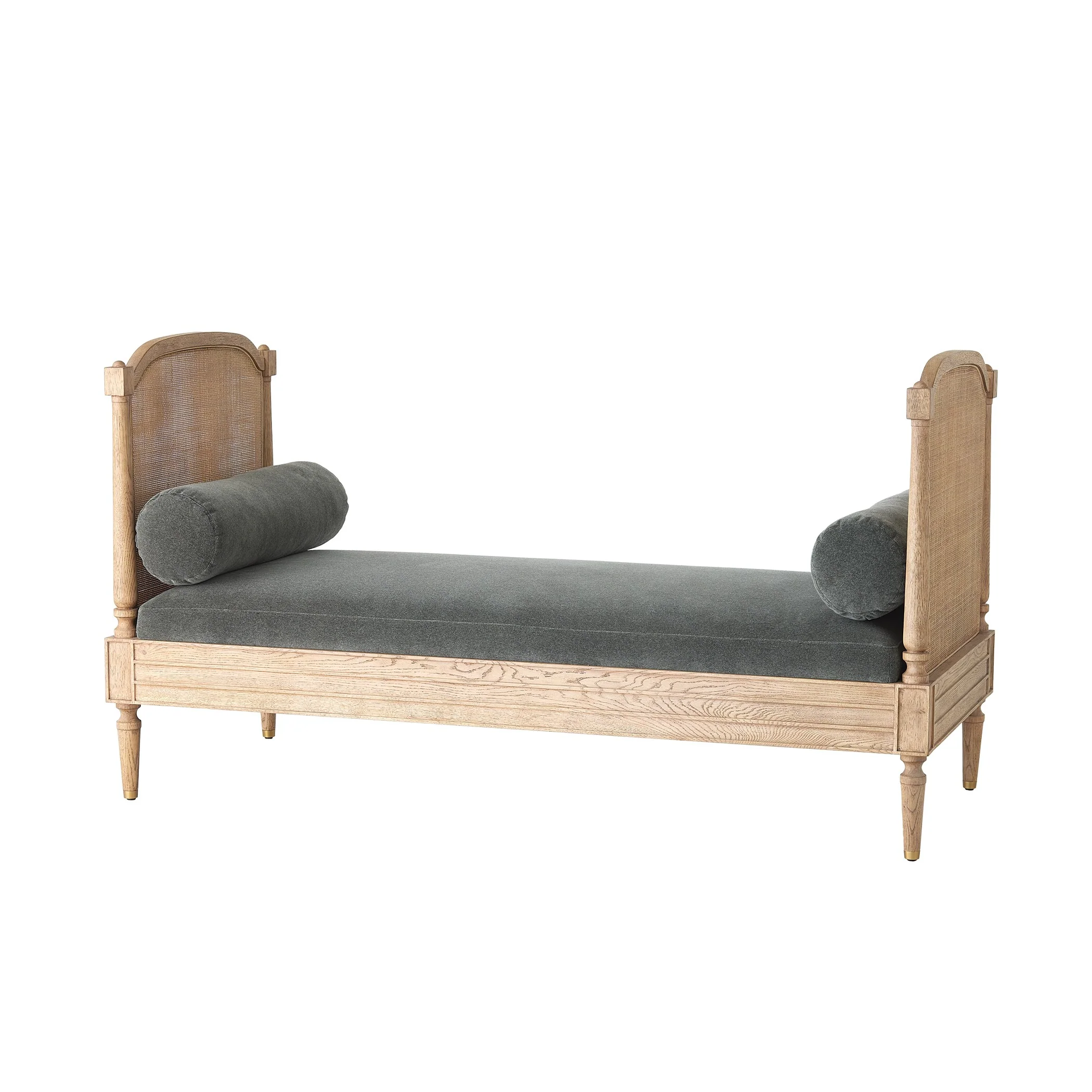 Global Views Josephine Daybed-Bleached Oak - Image 11