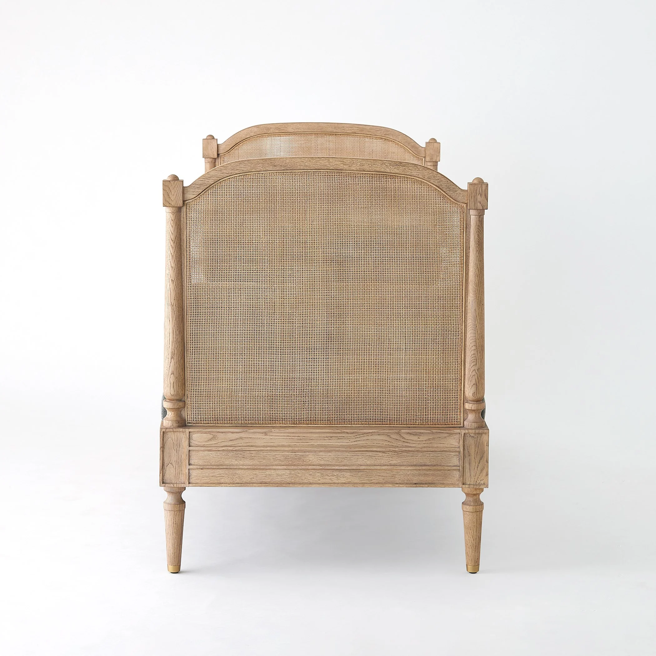 Global Views Josephine Daybed-Bleached Oak - Image 4