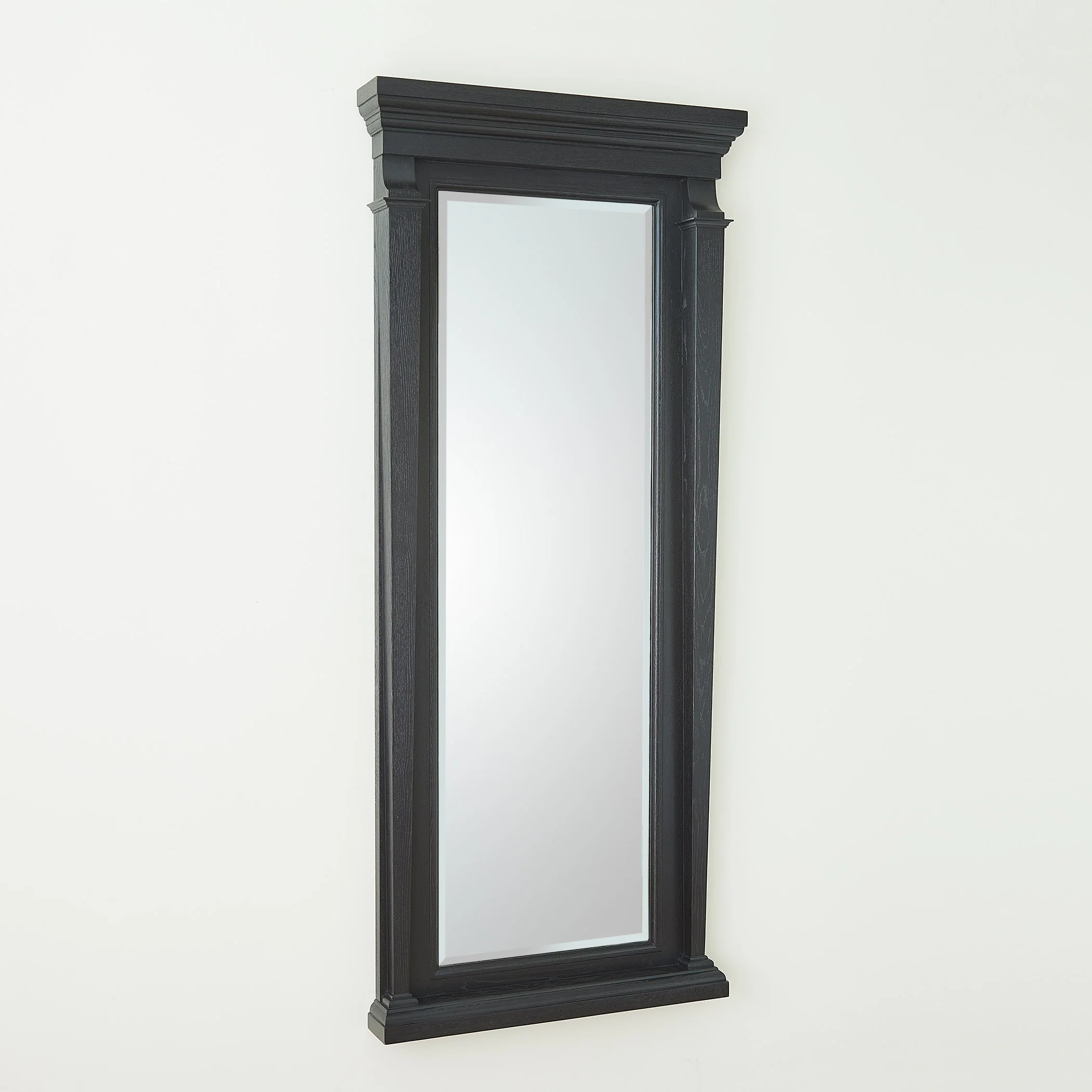 Global Views Josephine Floor Mirror-Blackened Oak - Image 2