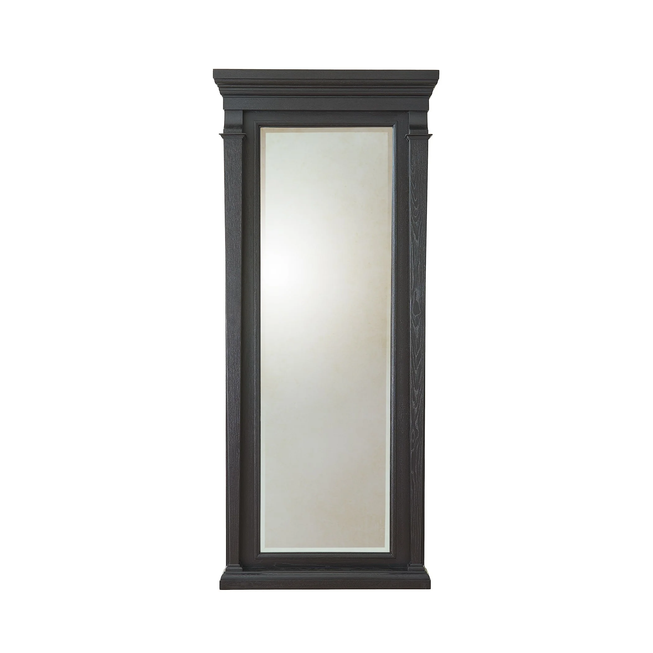 Global Views Josephine Floor Mirror-Blackened Oak - Image 3