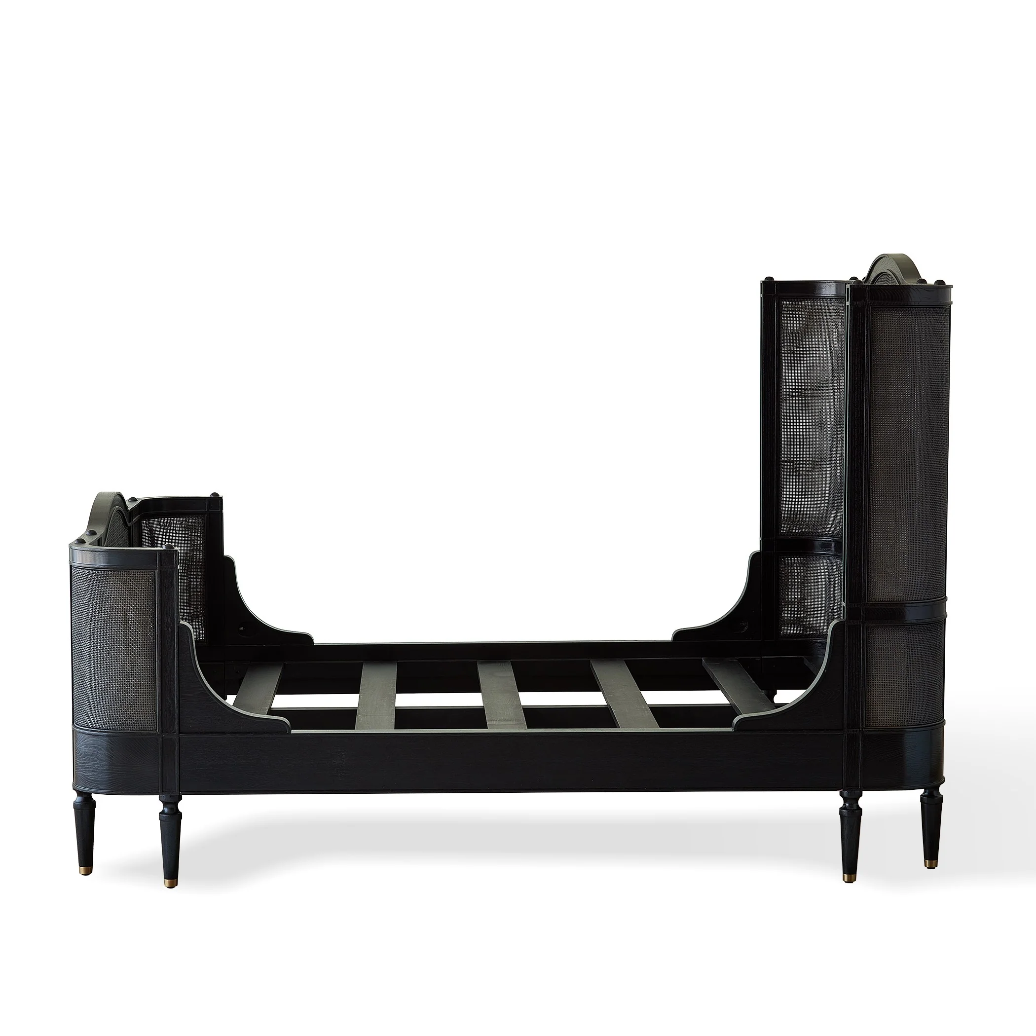 Global Views Josephine King Bed-Blackened Oak - Image 3