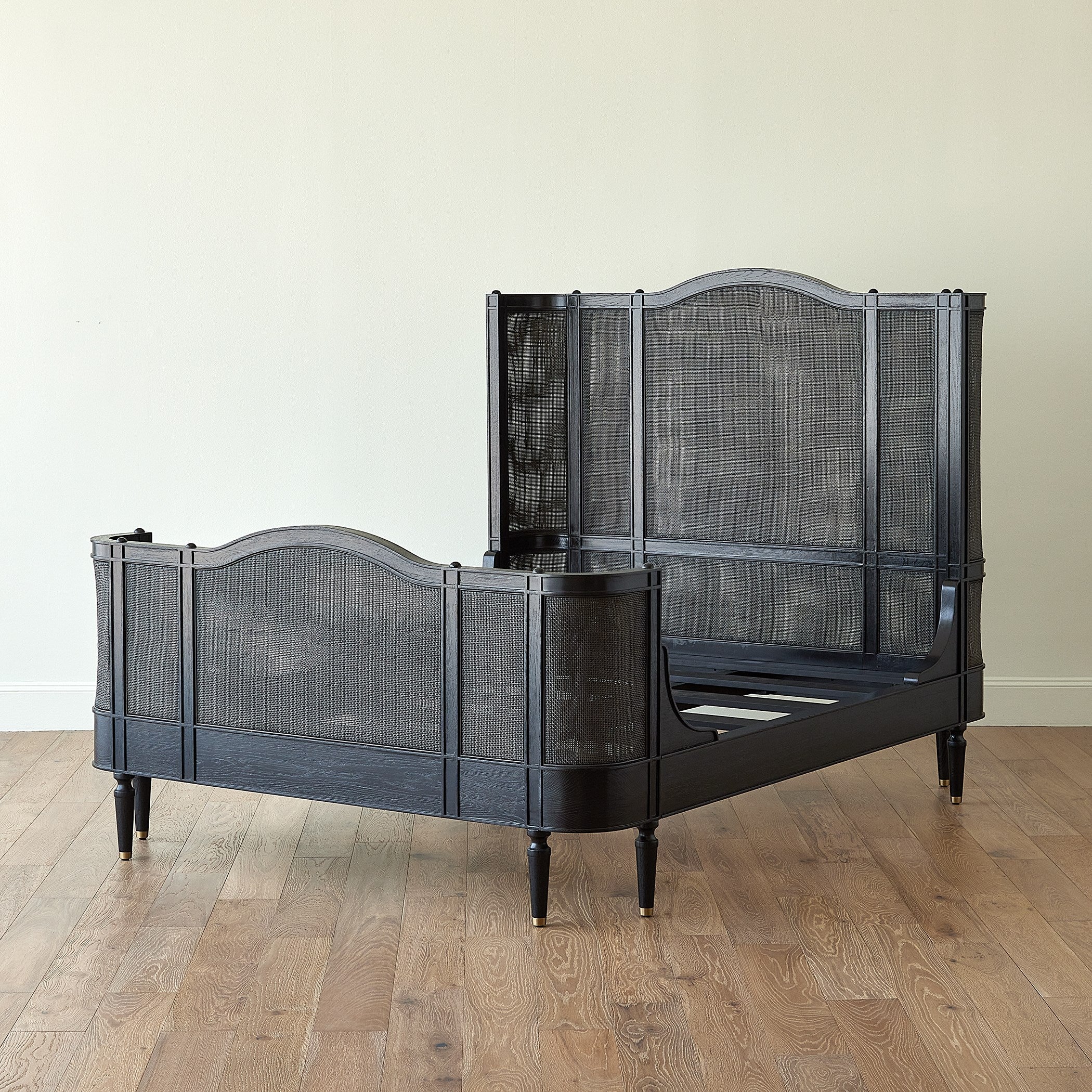 Global Views Josephine King Bed-Blackened Oak - Image 8