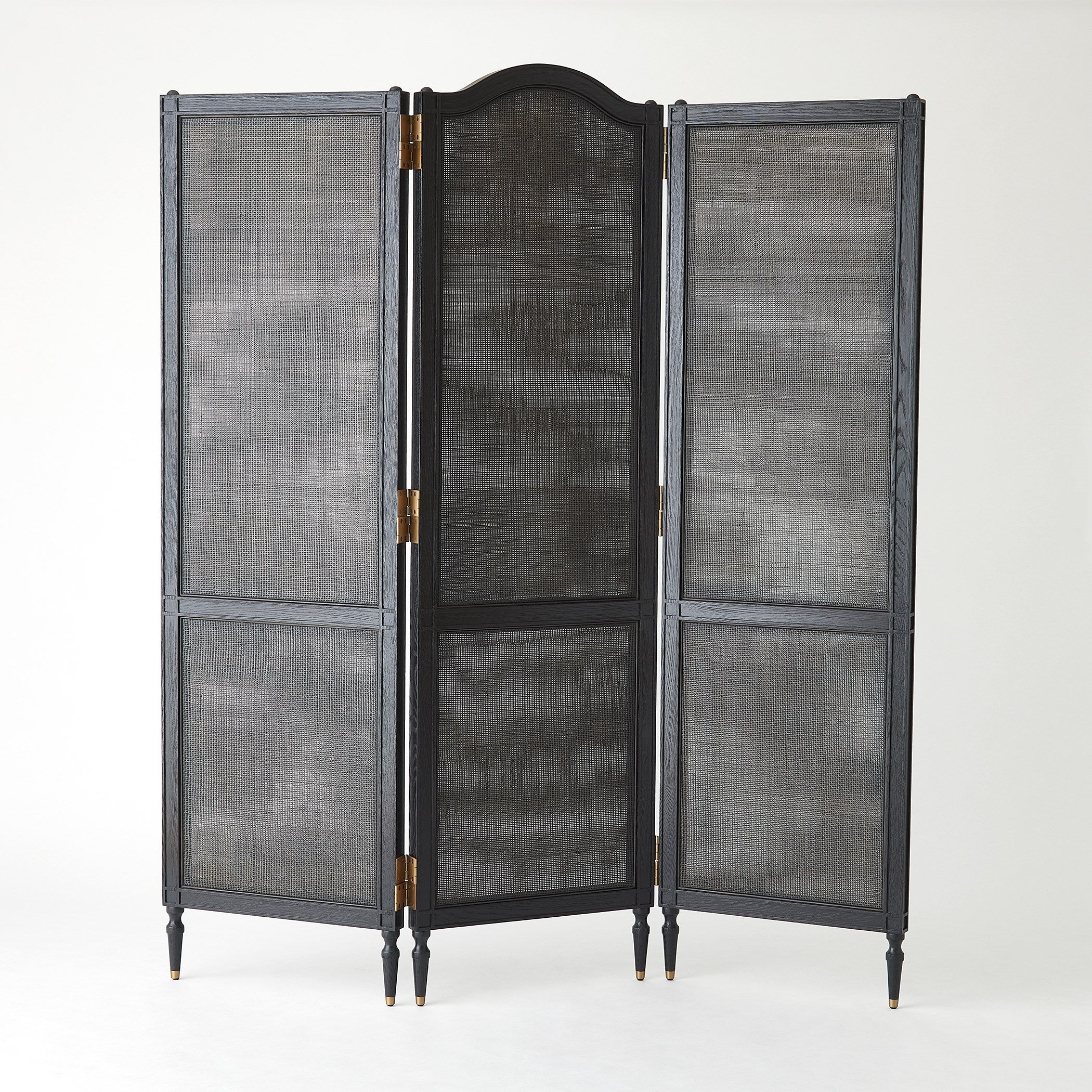 Global Views Josephine Screen-Blackened Oak - Image 3