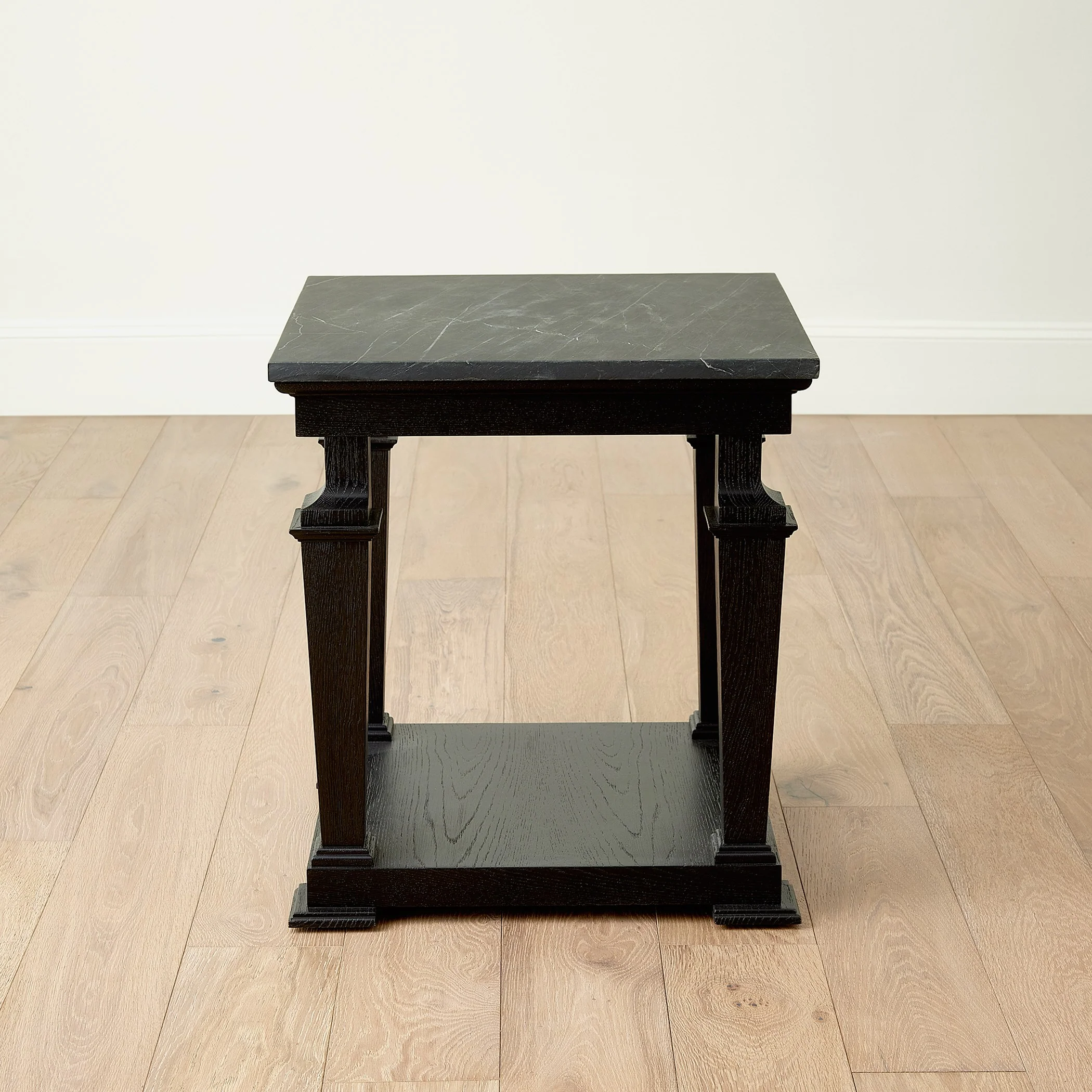 Global Views Josephine Side Table-Blackened Oak - Image 5