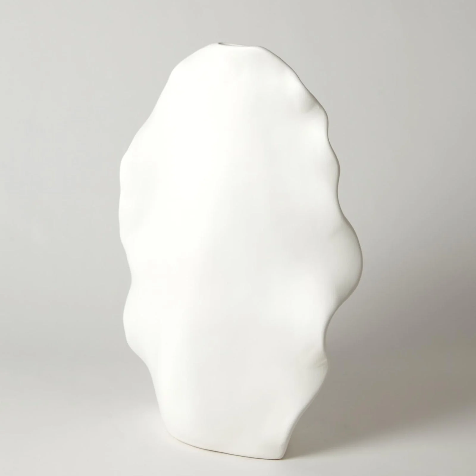 Global Views Kelp Vase Matte White - Image 6
