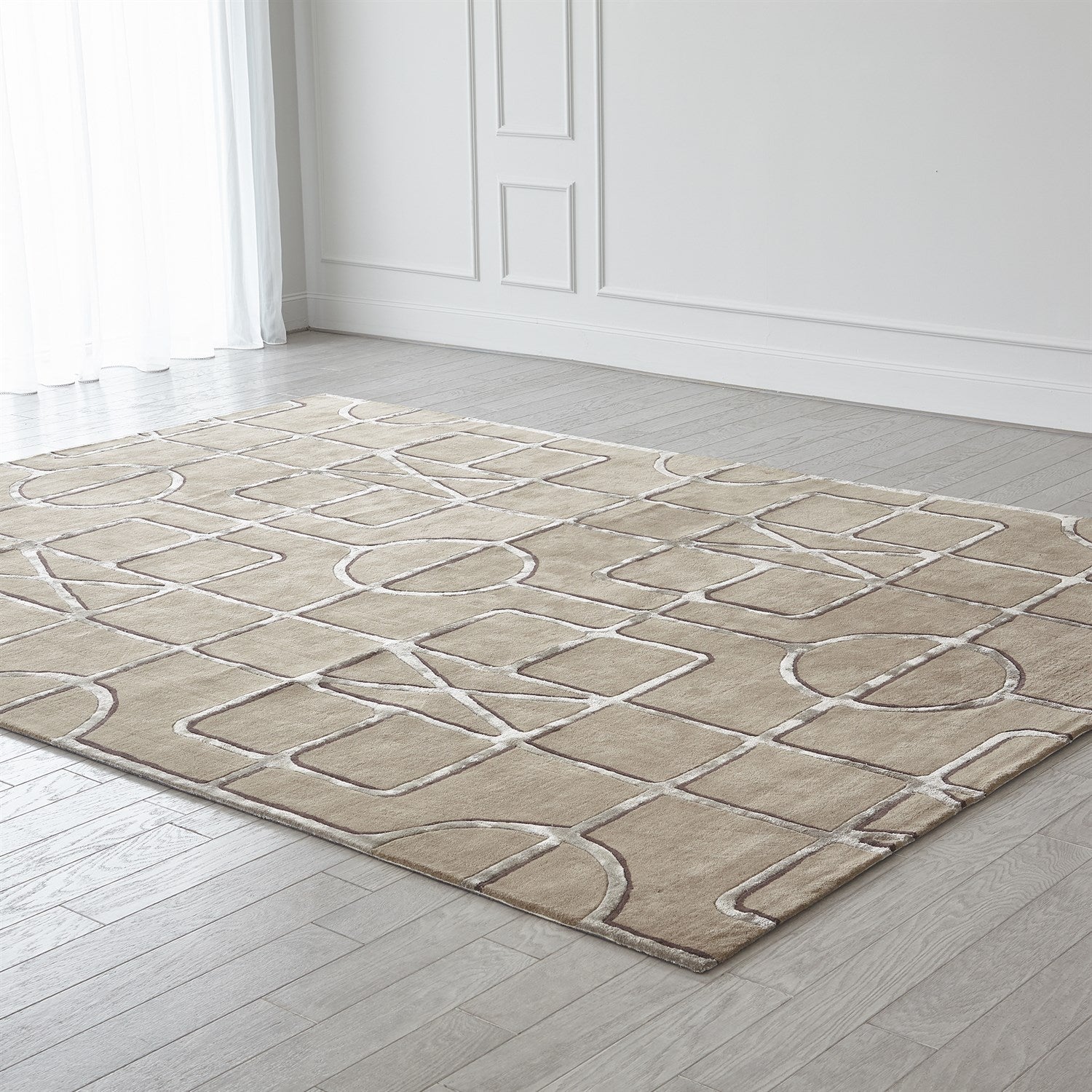 Global Views Khaki Gate Rug Clearance - Image 6