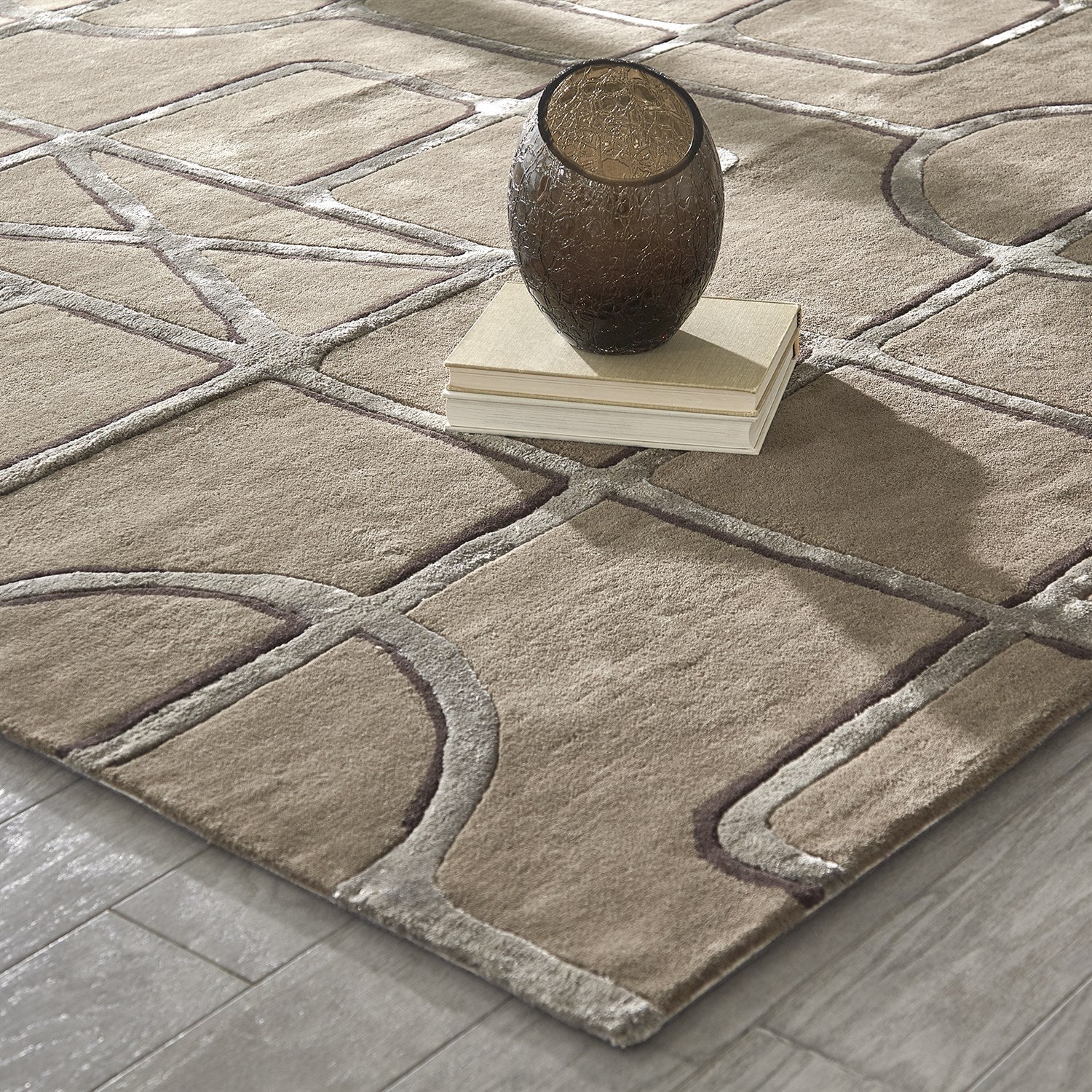 Global Views Khaki Gate Rug Clearance - Image 8