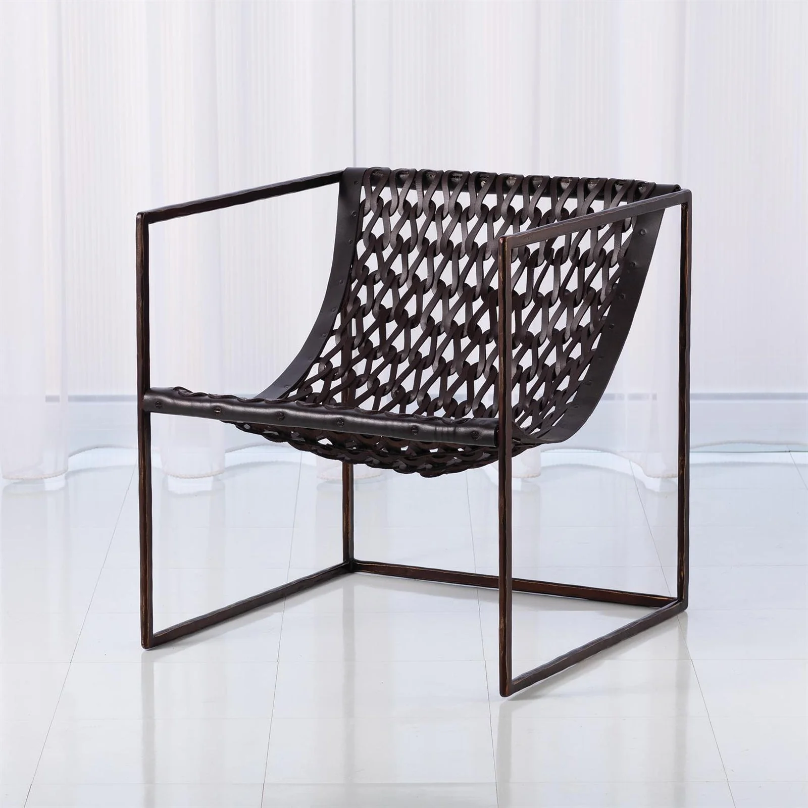 Global Views Knit Pearl Chair - Image 3