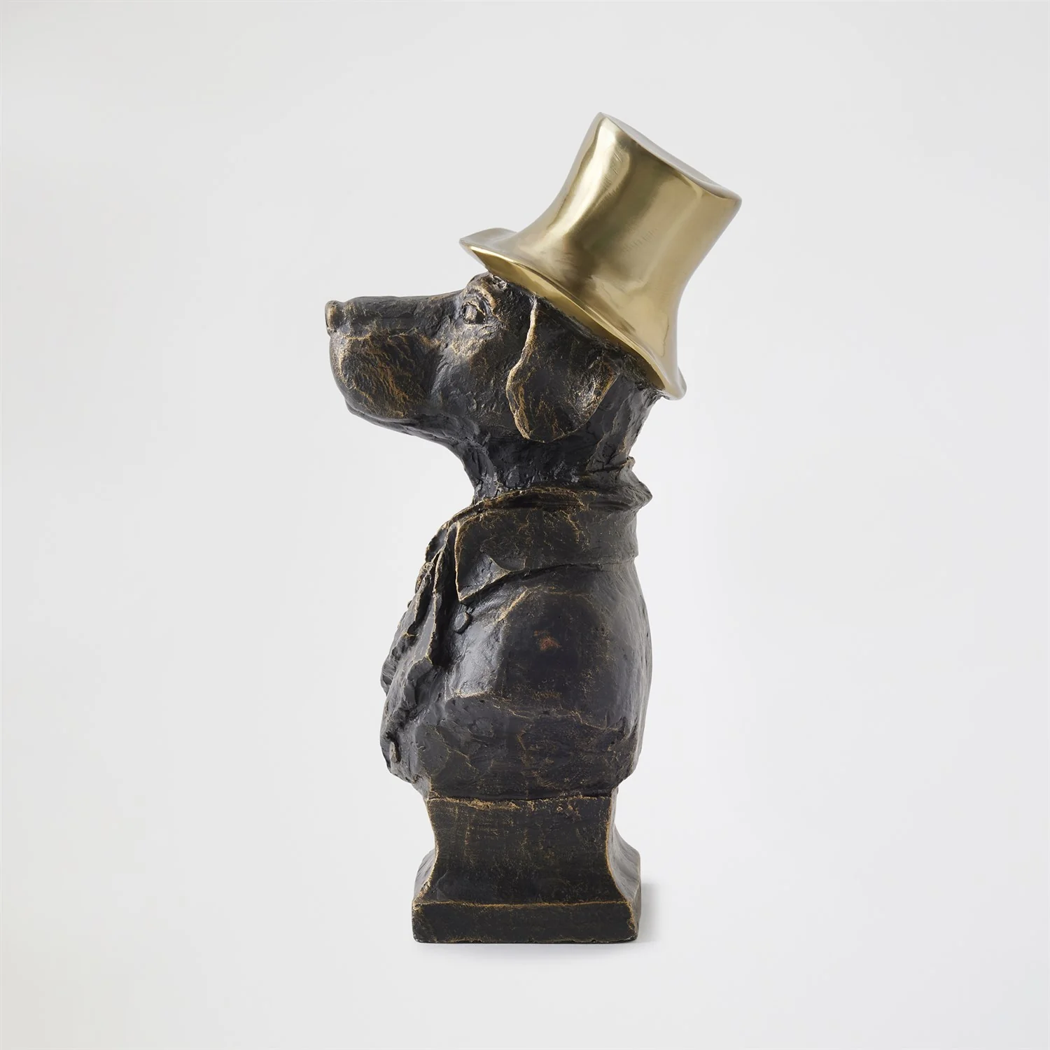 Global Views Labrador Brass Hat - Image 2