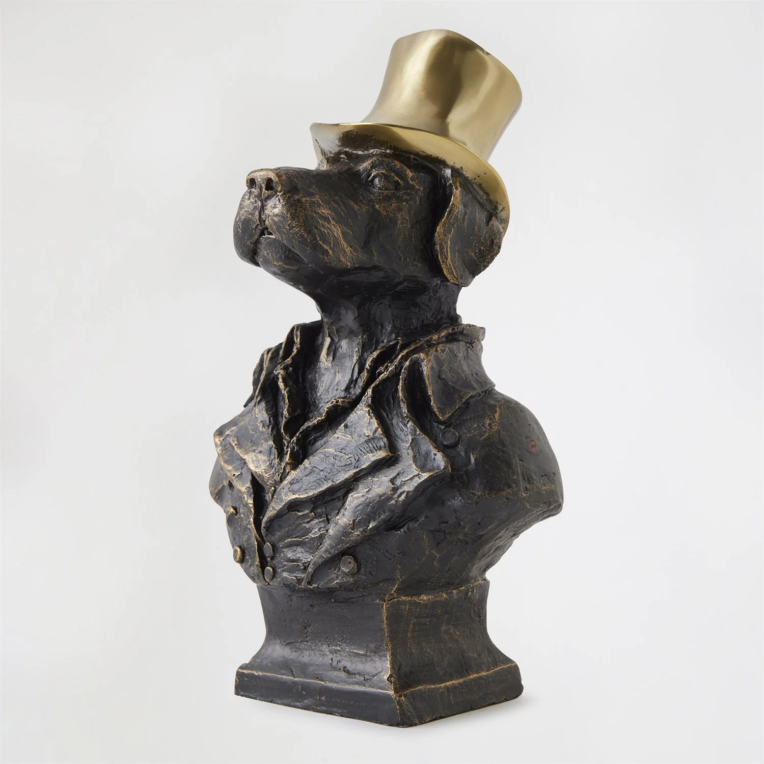Global Views Labrador Brass Hat - Image 4