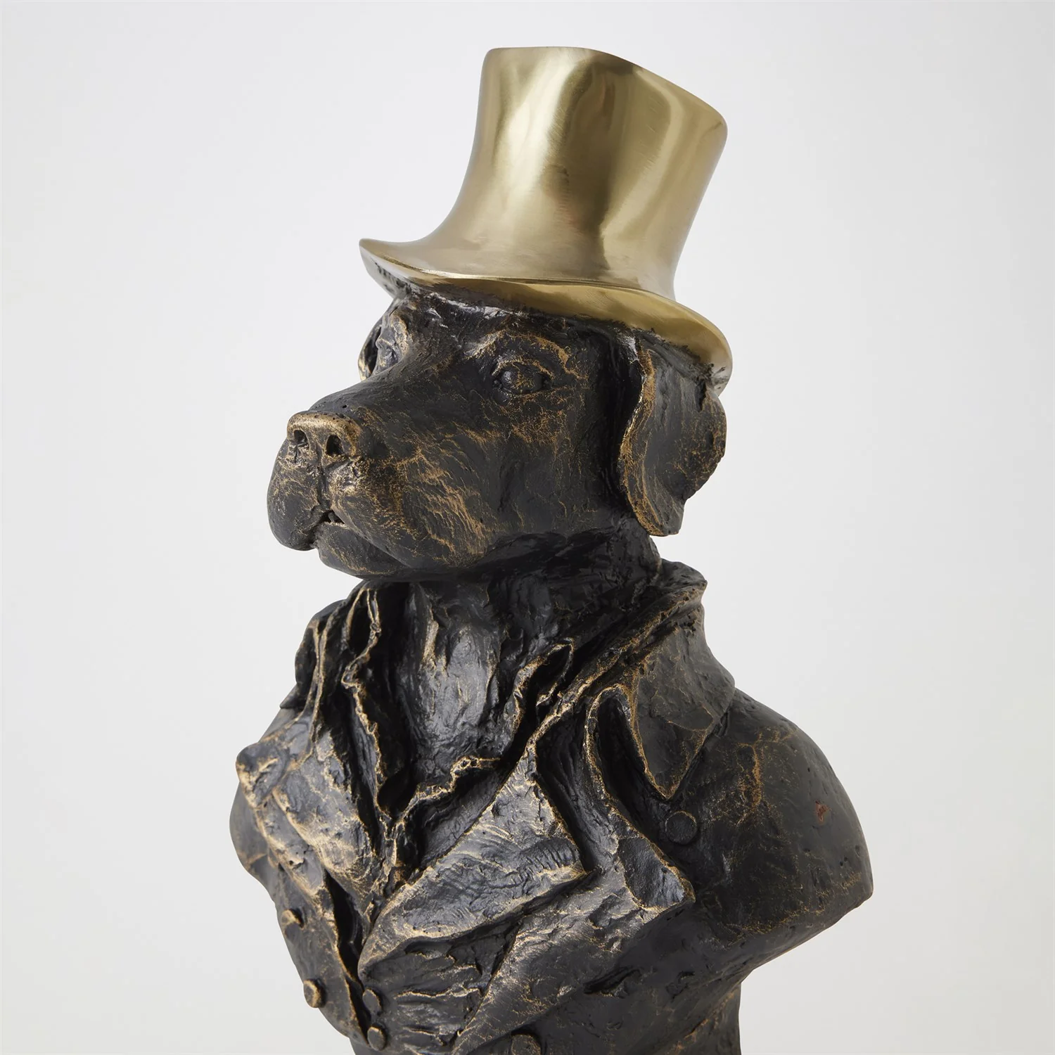 Global Views Labrador Brass Hat - Image 5
