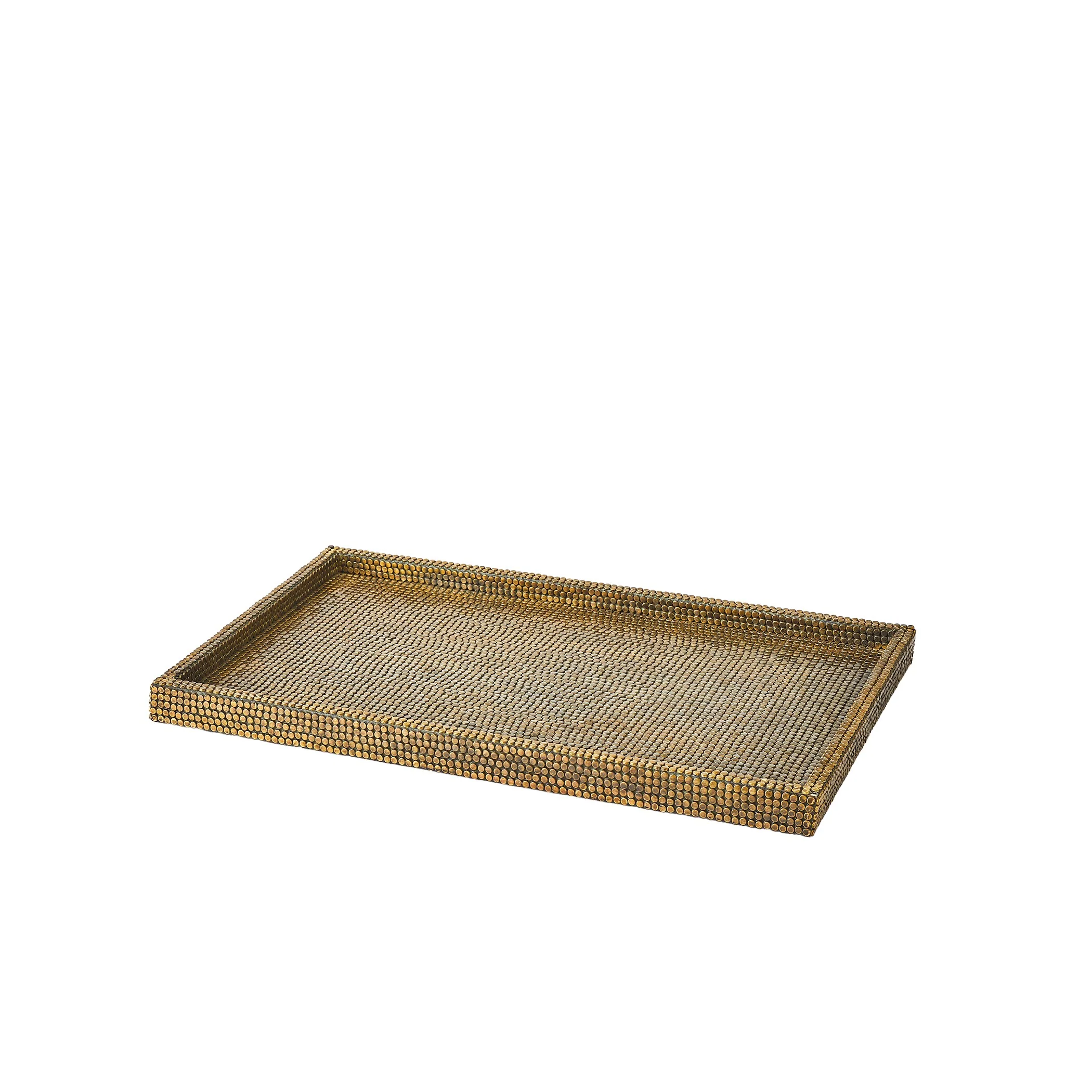 Global Views Lames Boxes and Trays Aged Brass - Image 24