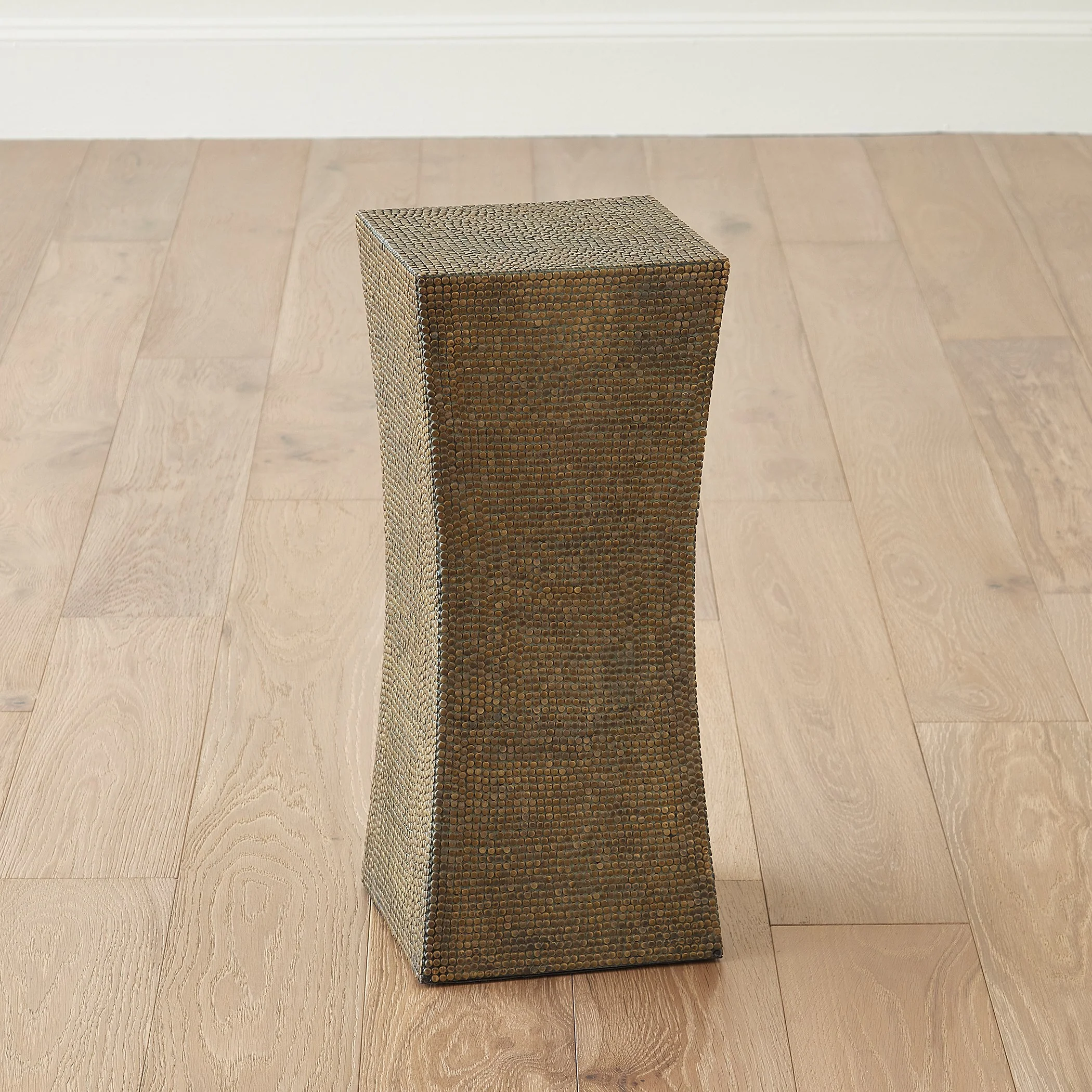 Global Views Lames Table Aged Brass - Image 3