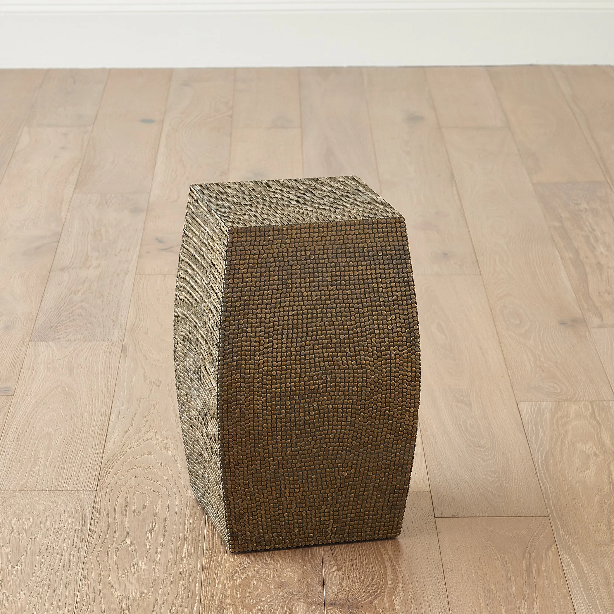 Global Views Lames Table Aged Brass - Image 8