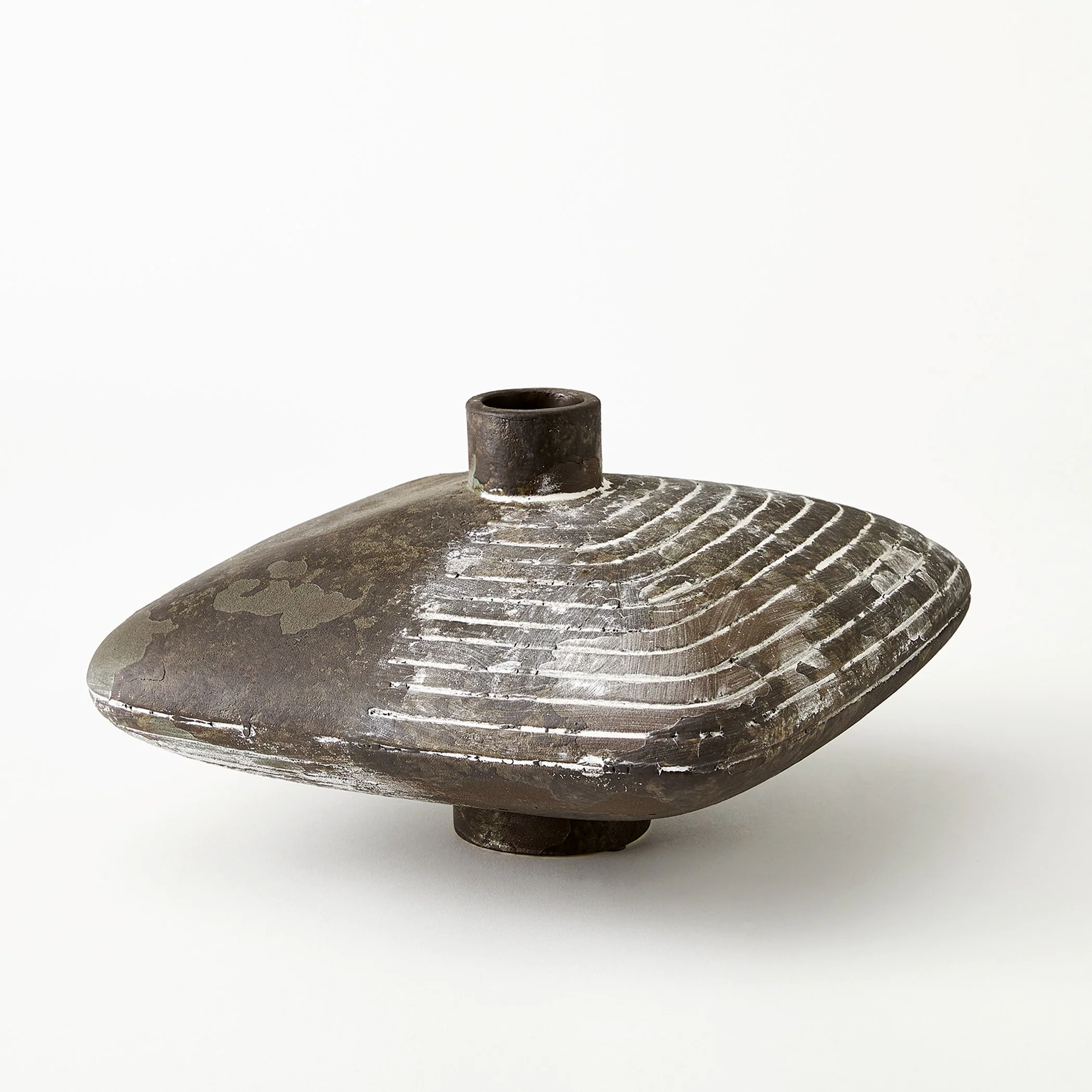 Global Views Lantern Vase Soot - Image 11